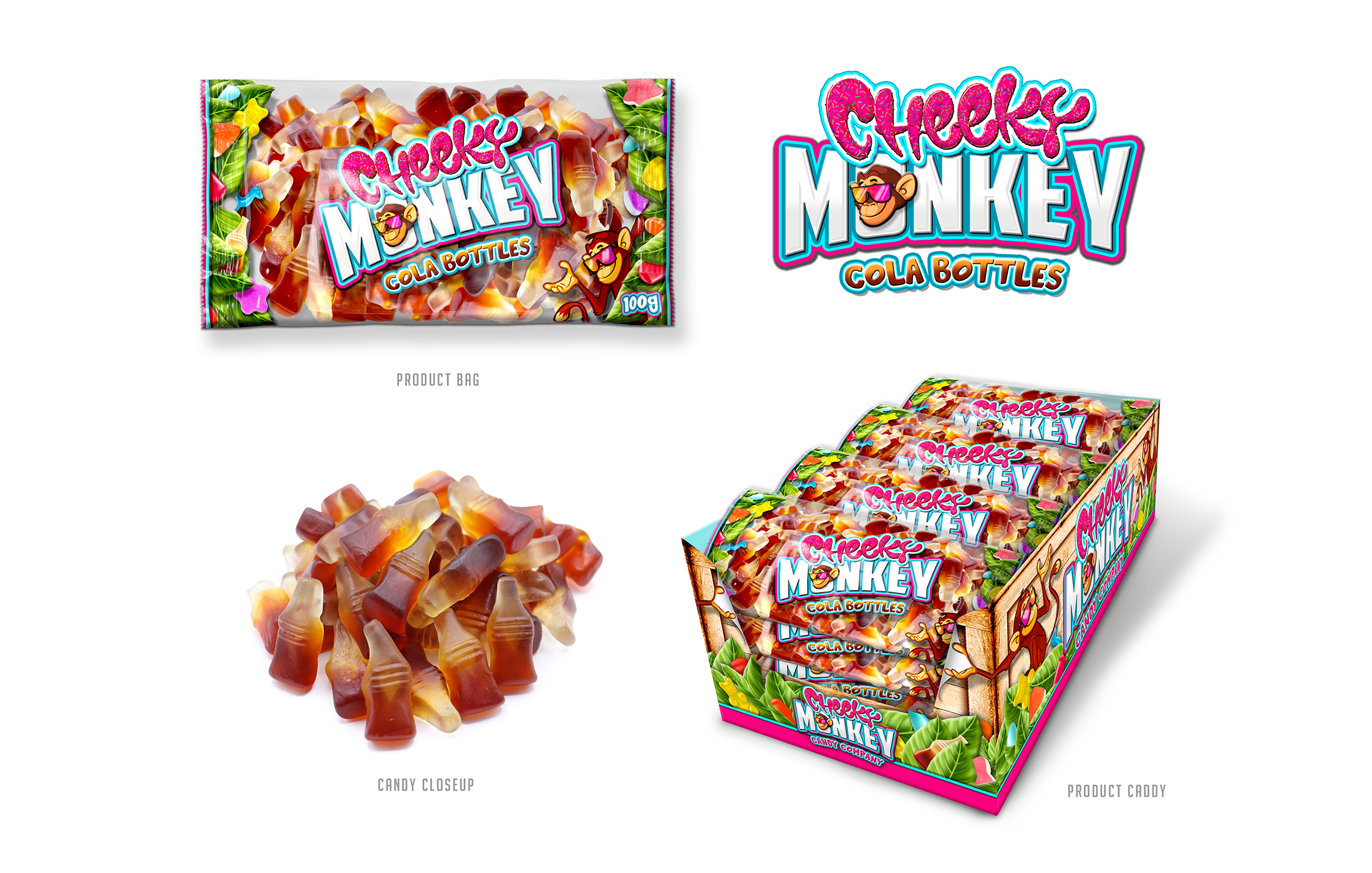 Cheeky Monkey - Cola Bottles