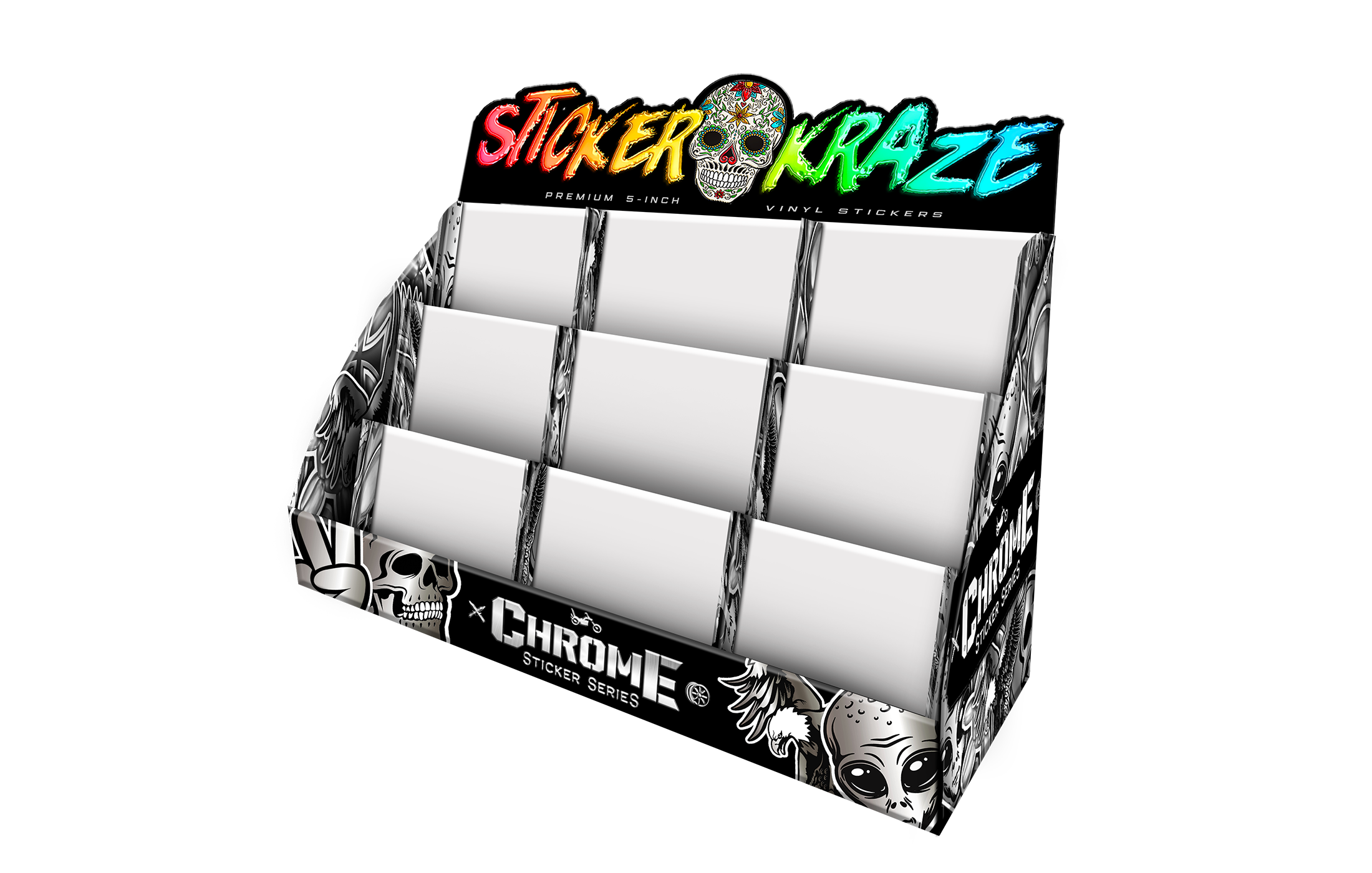 Sticker Kraze - Counter Display PDQ Version 2 (empty)