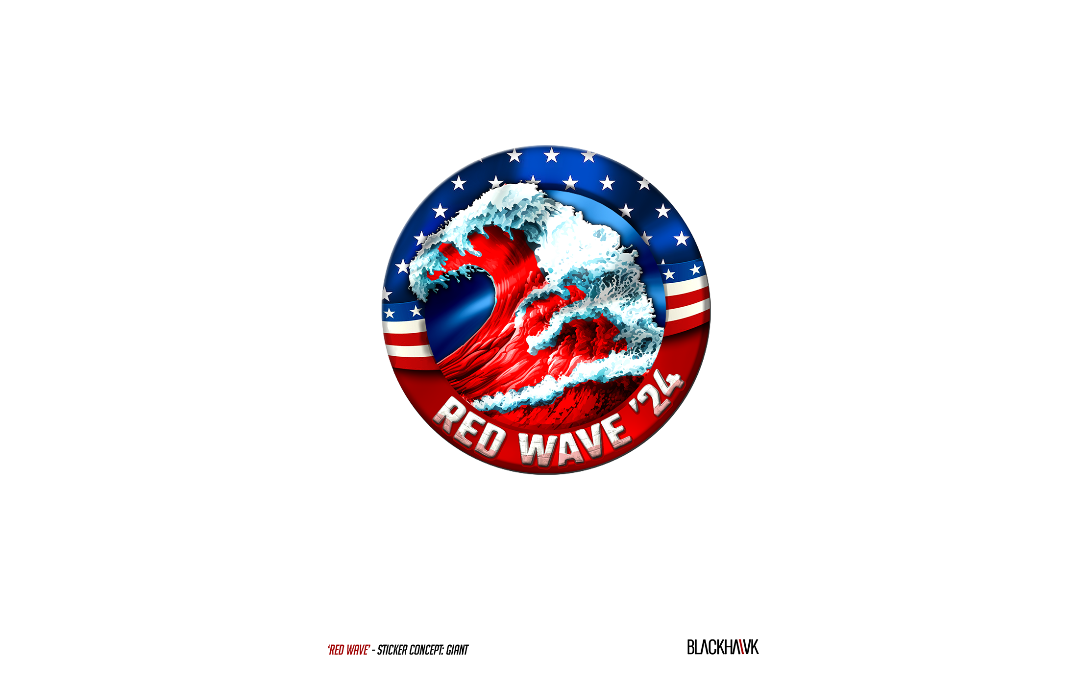 Republican - XL Sticker (various)
