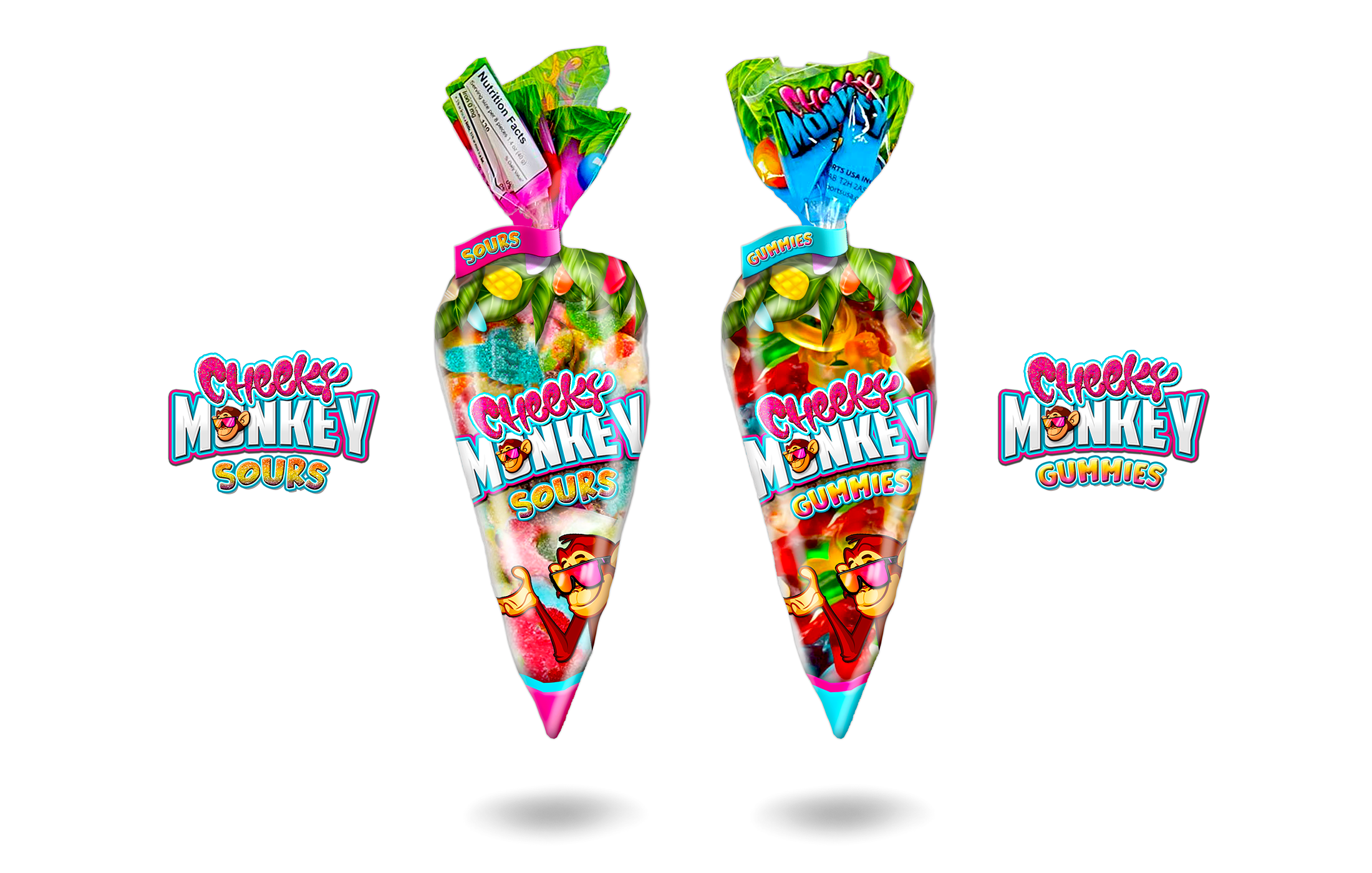 Cheeky Monkey - Candy Cones Feature Sheet