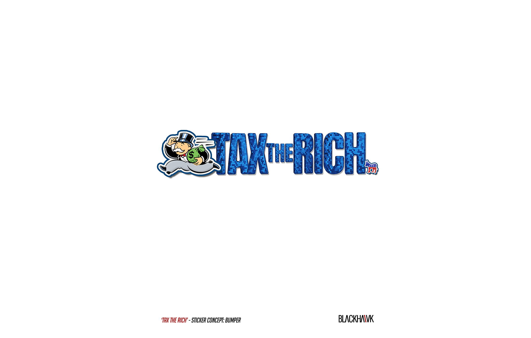 Democrat - Bumper Sticker (various)
