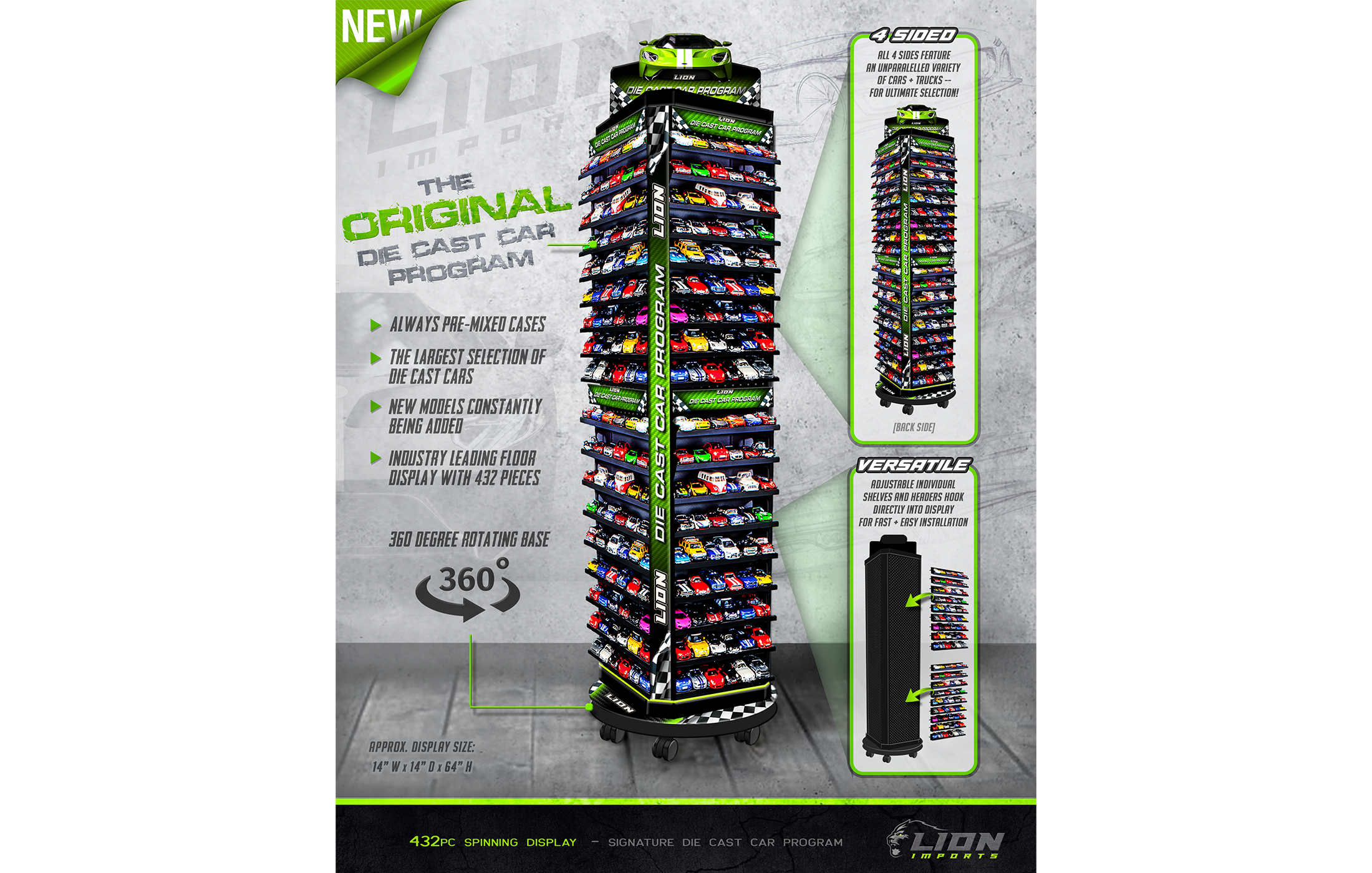 Die Cast Cars - New Floor Display (Flyer 2)