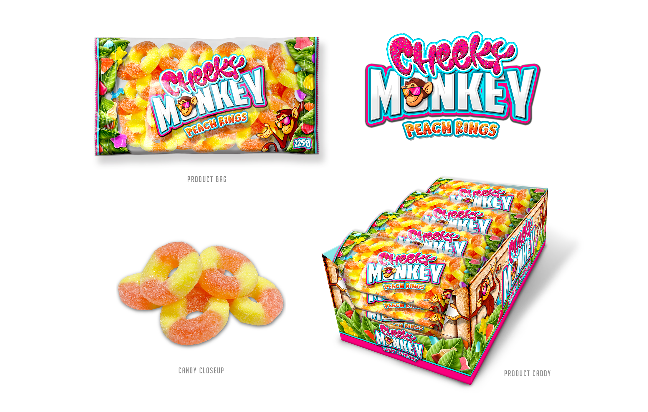 Cheeky Monkey - Peach Rings