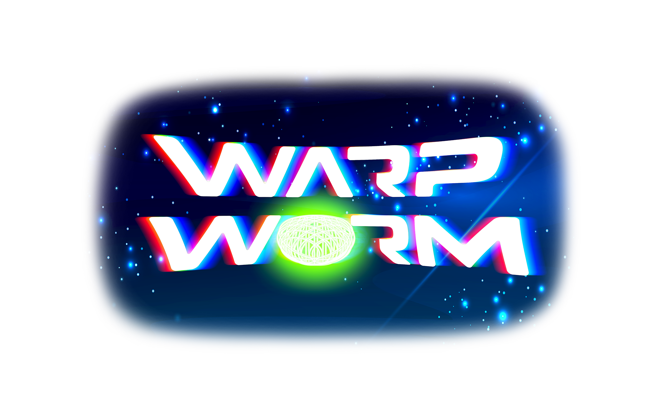 Blurred Motion 'Warp Worm' Logo Created for Brand