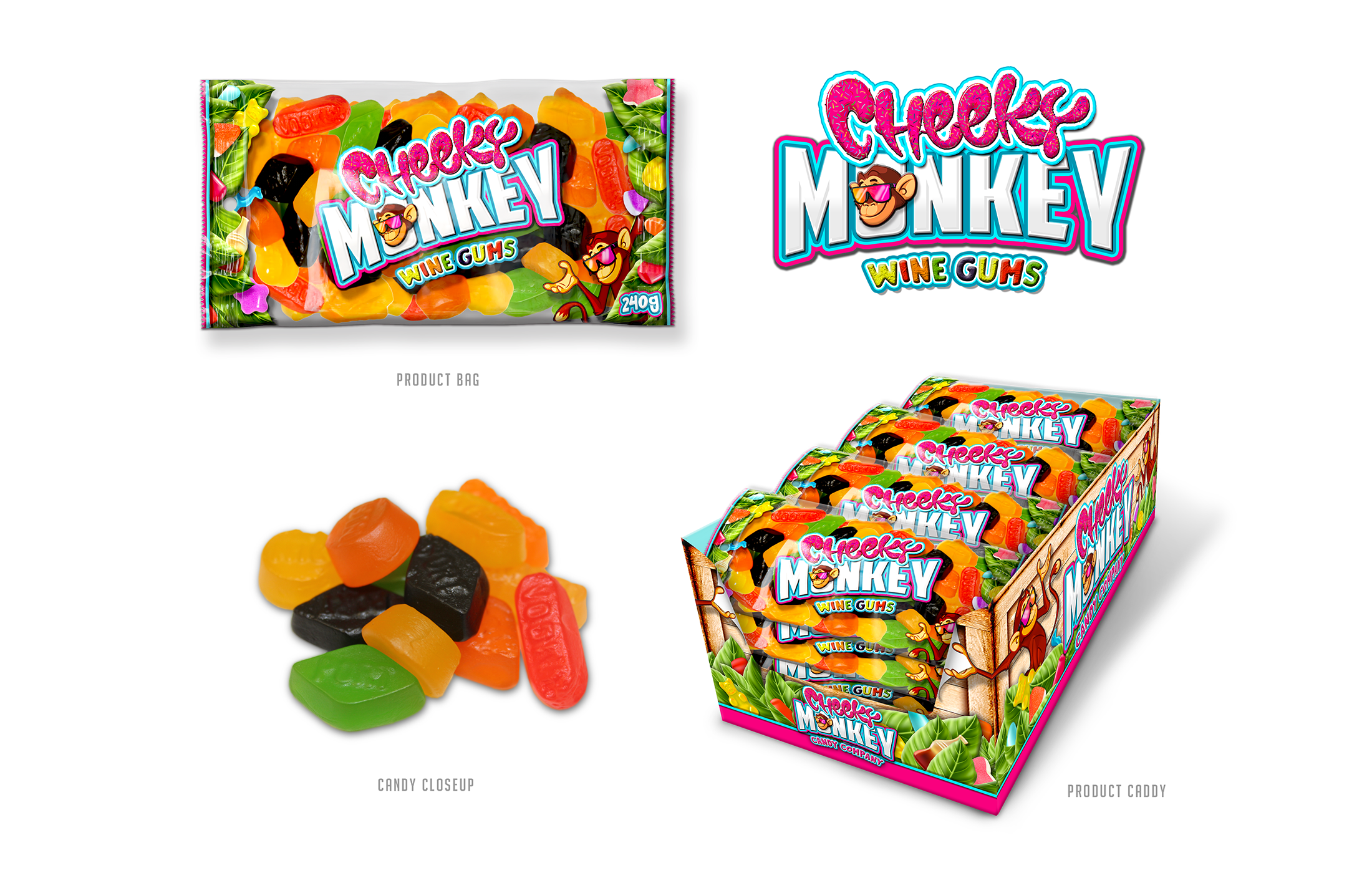 Cheeky Monkey - Wine Gums