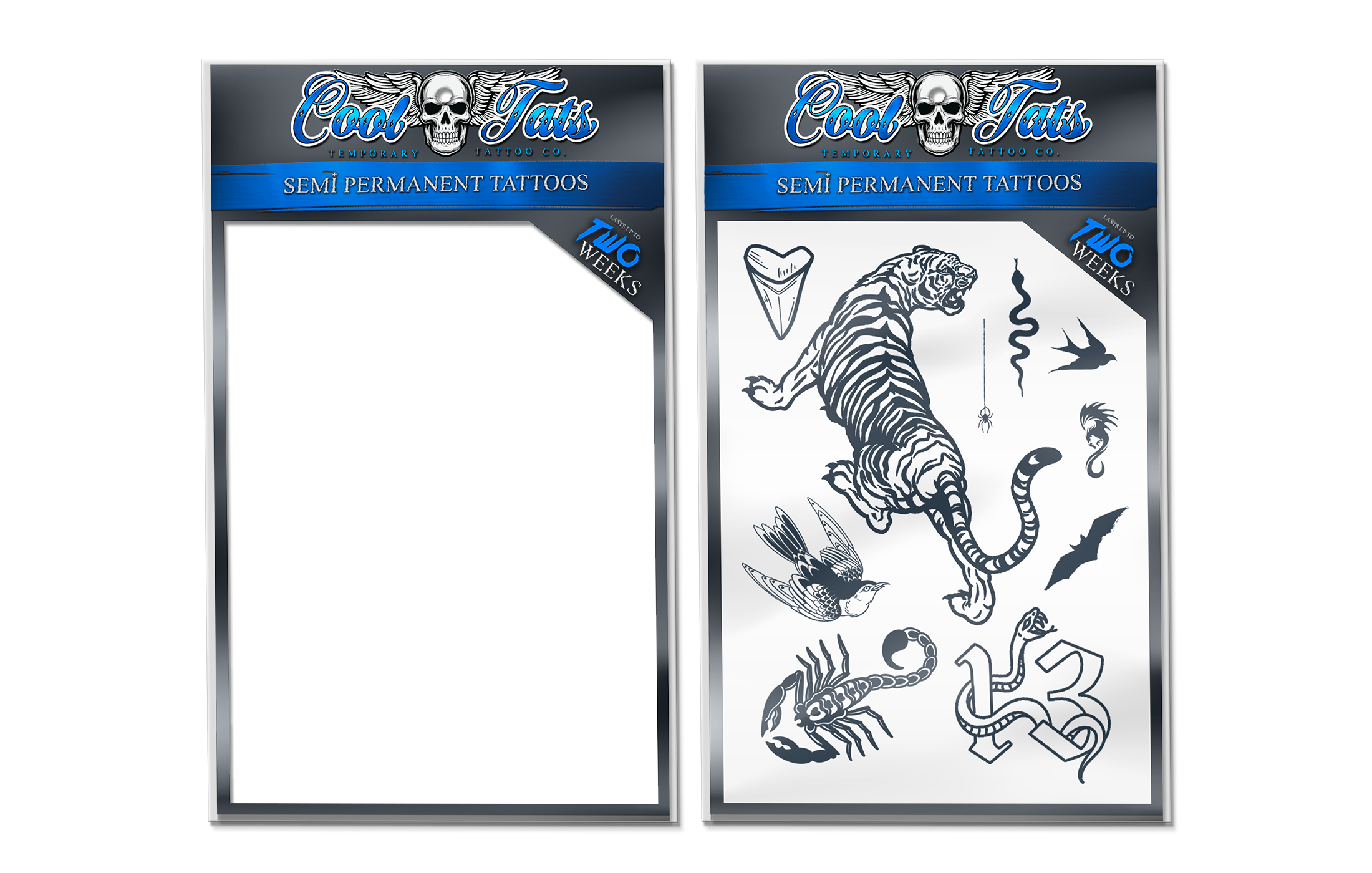 Cool Tats - Semi-Permanent Package Design