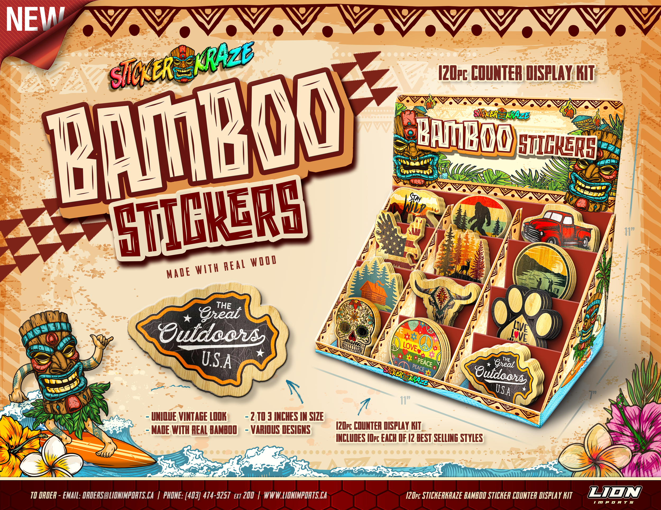 StickerKraze Bamboo Series USA Flyer 2023 120pc Counter Display.png
