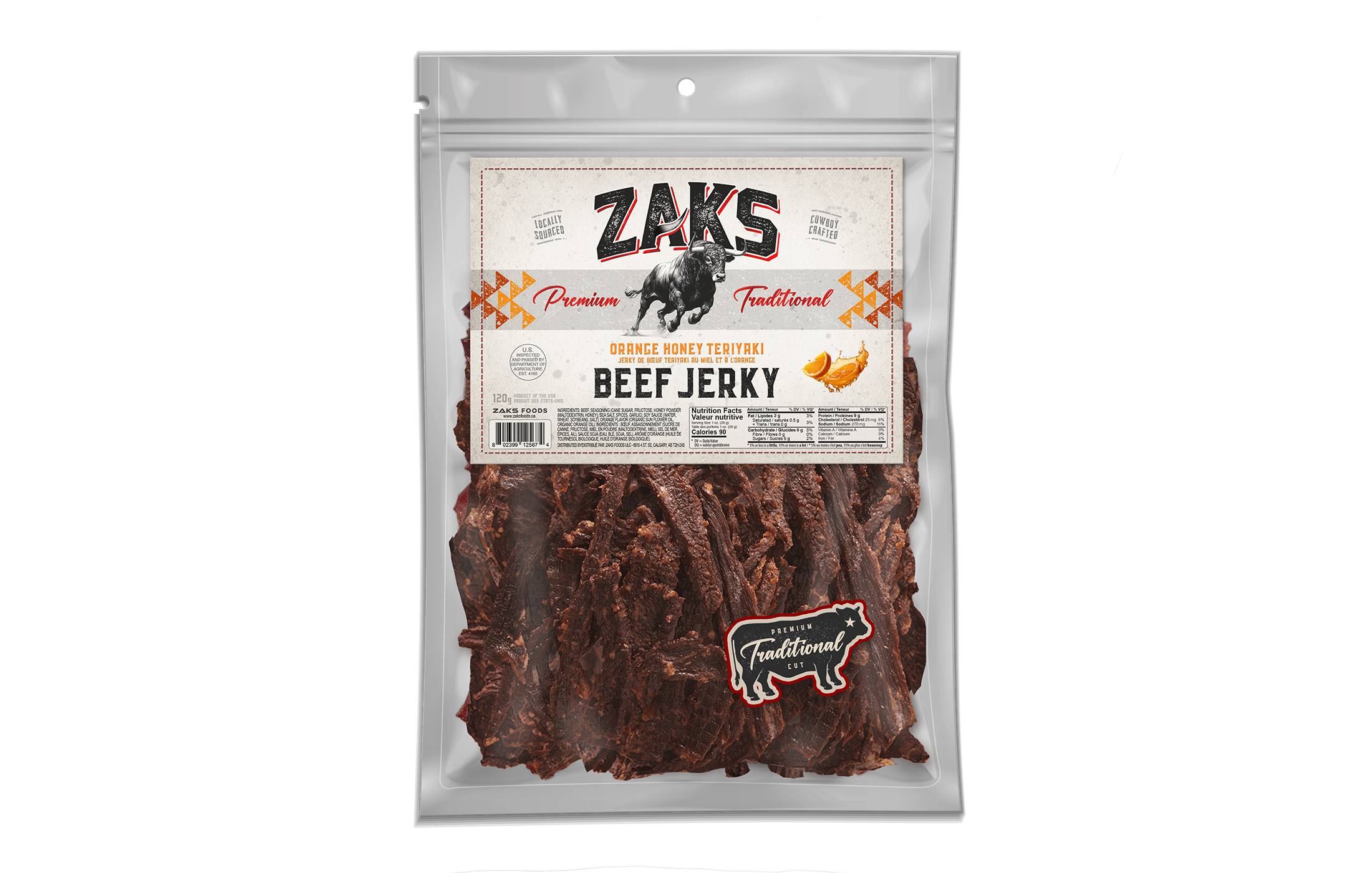 Zaks Traditional Jerky USA (various)