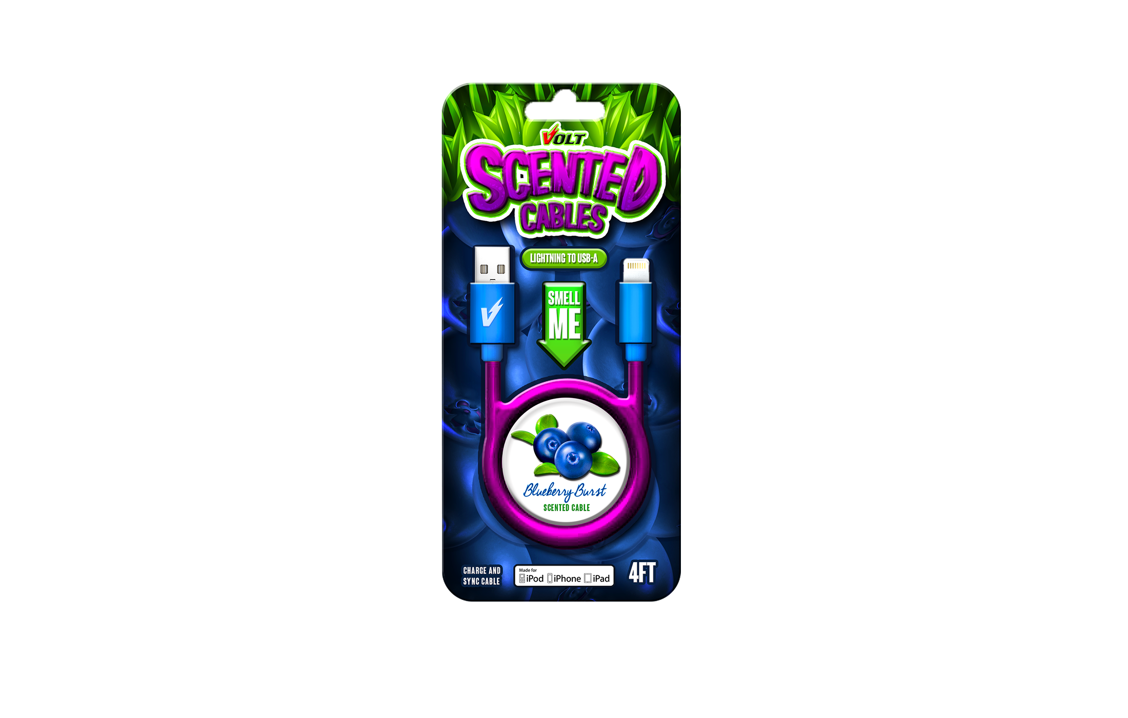 Volt Scented Cables - Blueberry
