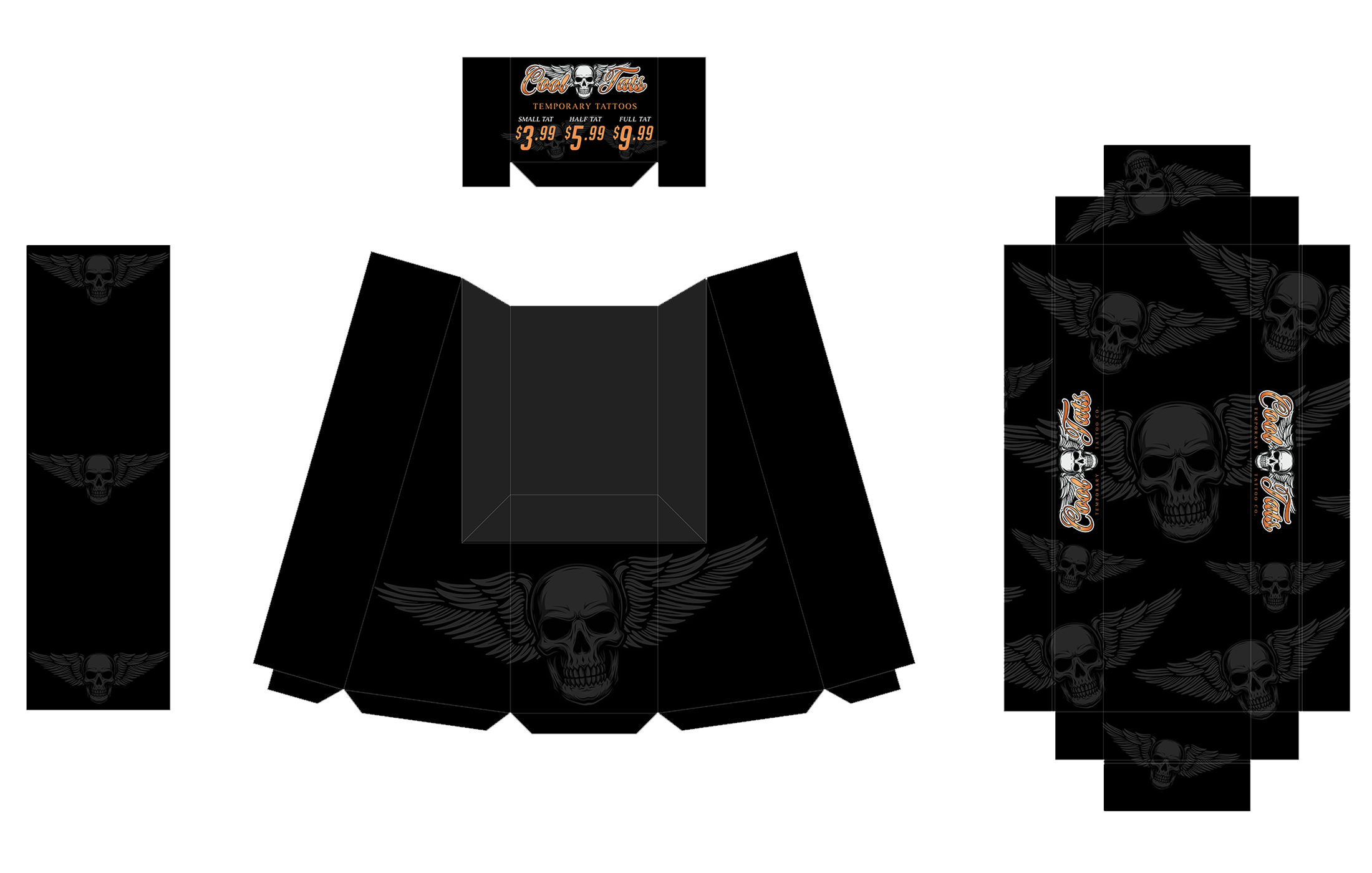 Cool Tats - Floor Display 3 (Cardboard) Print Artwork