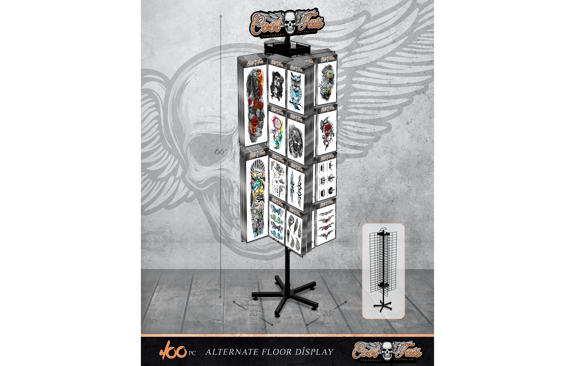 Cool Tats - Floor Display v1 Flyer 2