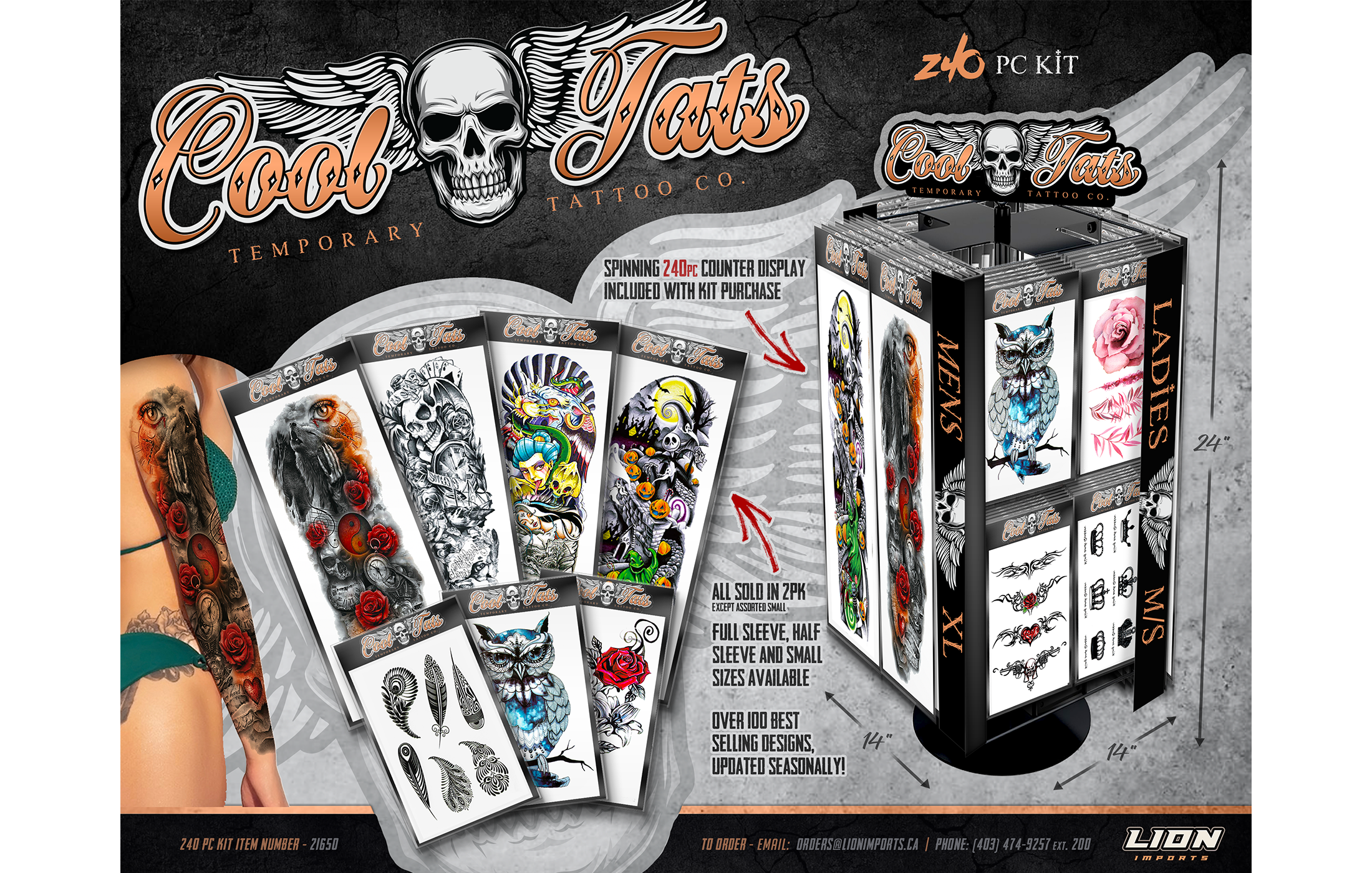 Cool Tats - Counter Display v2 Flyer