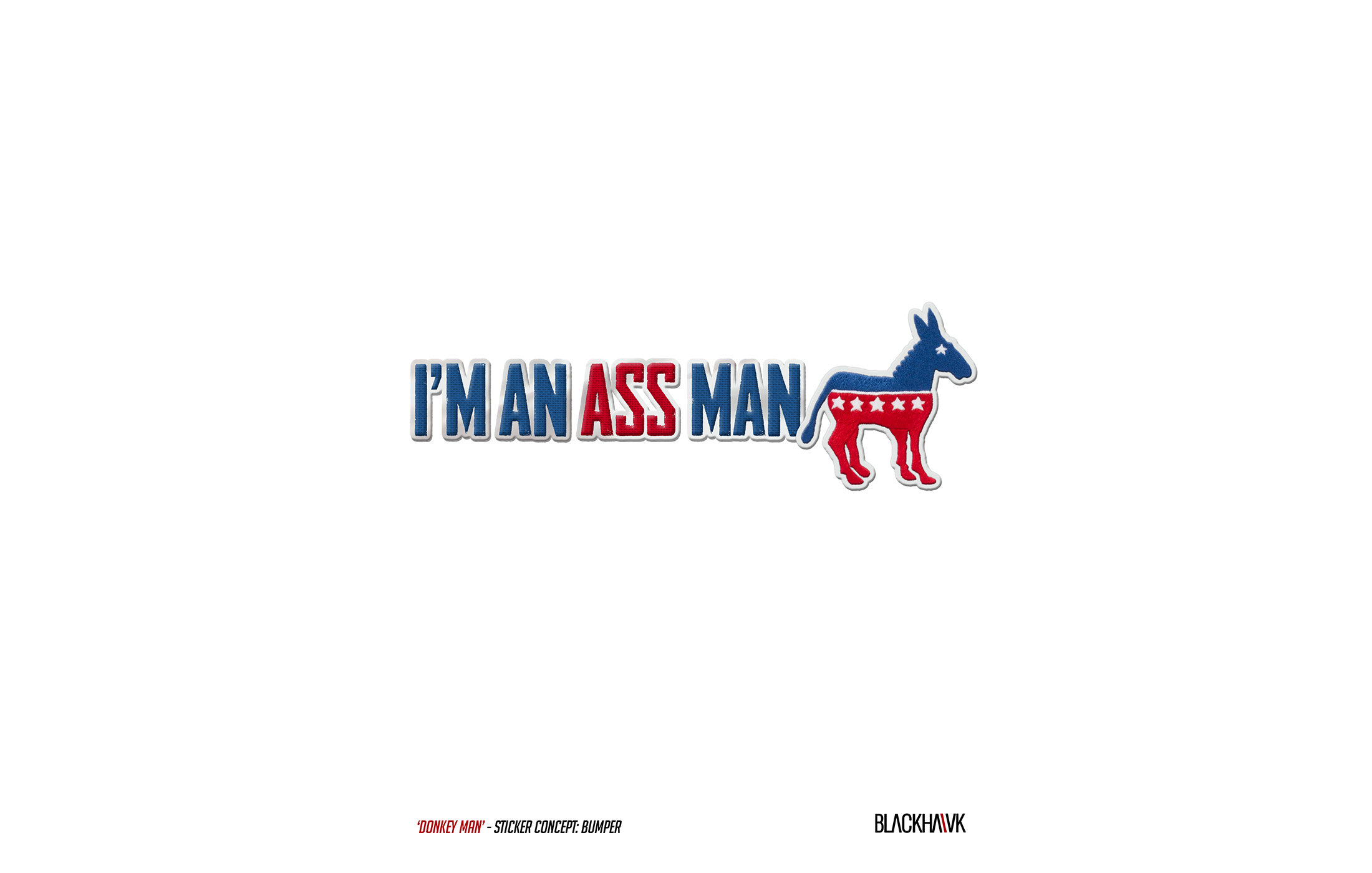 Democrat - Bumper Sticker (various)