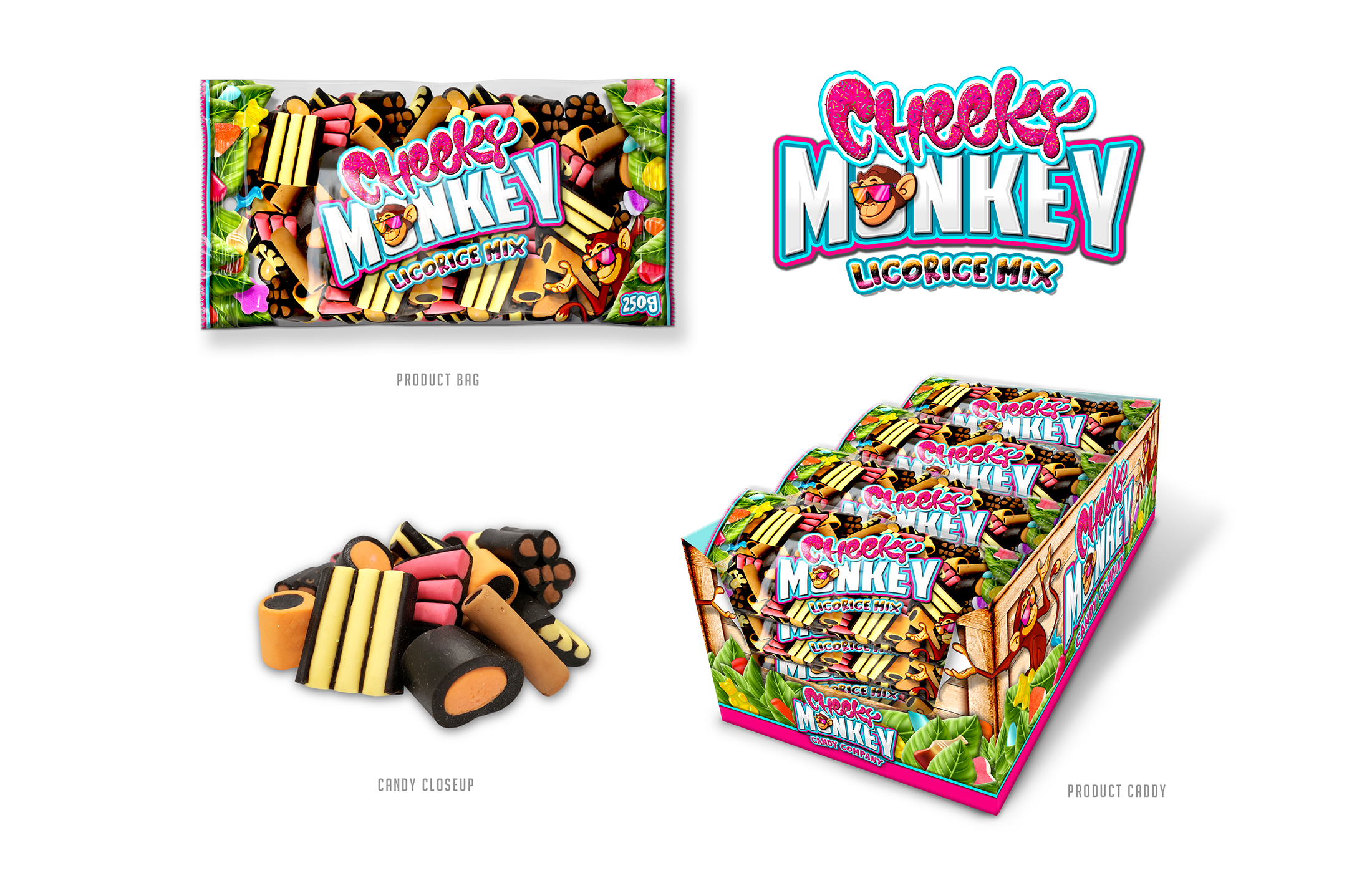Cheeky Monkey - Licorice Mix