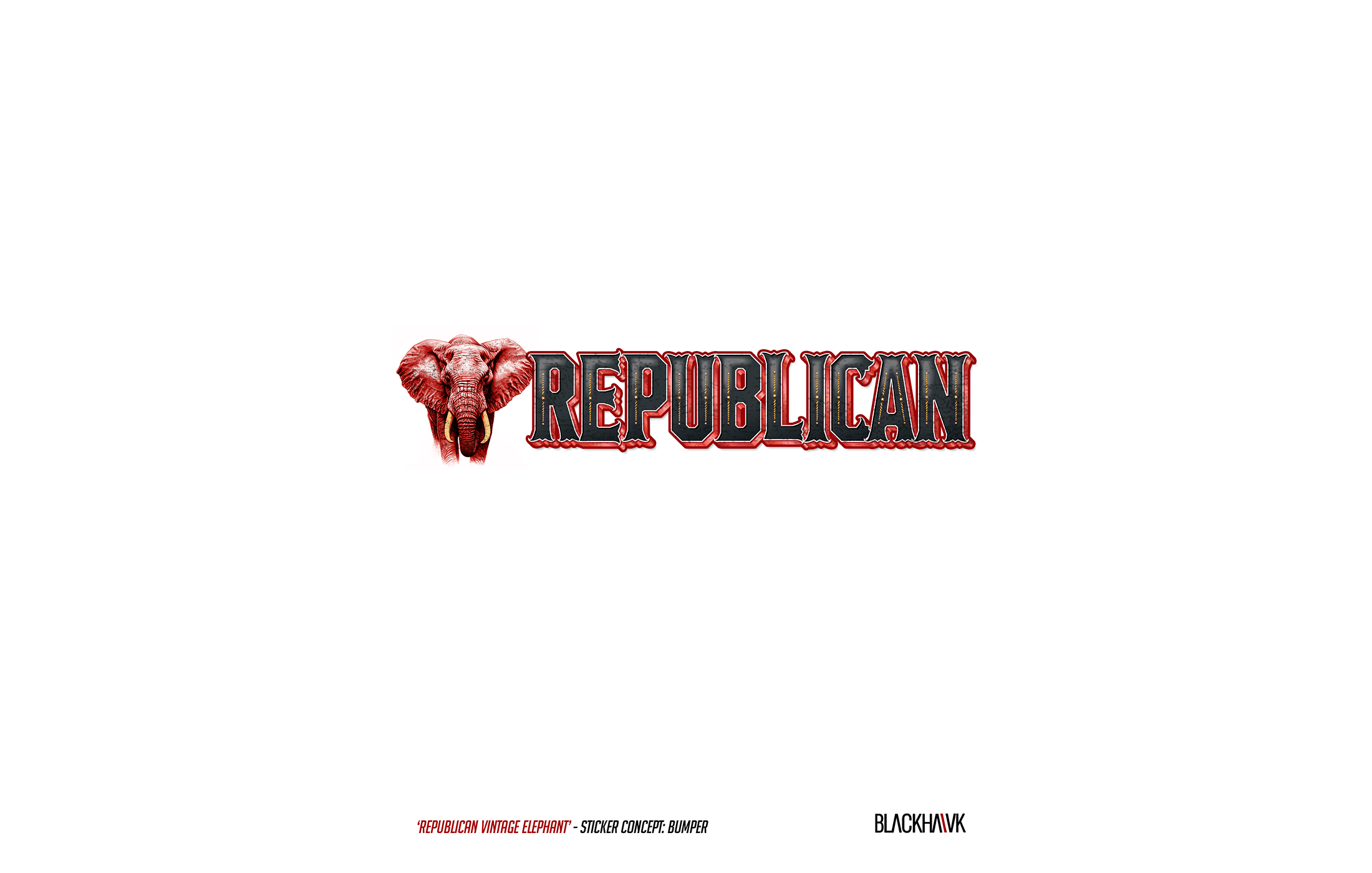 Republican - Bumper Sticker (various)