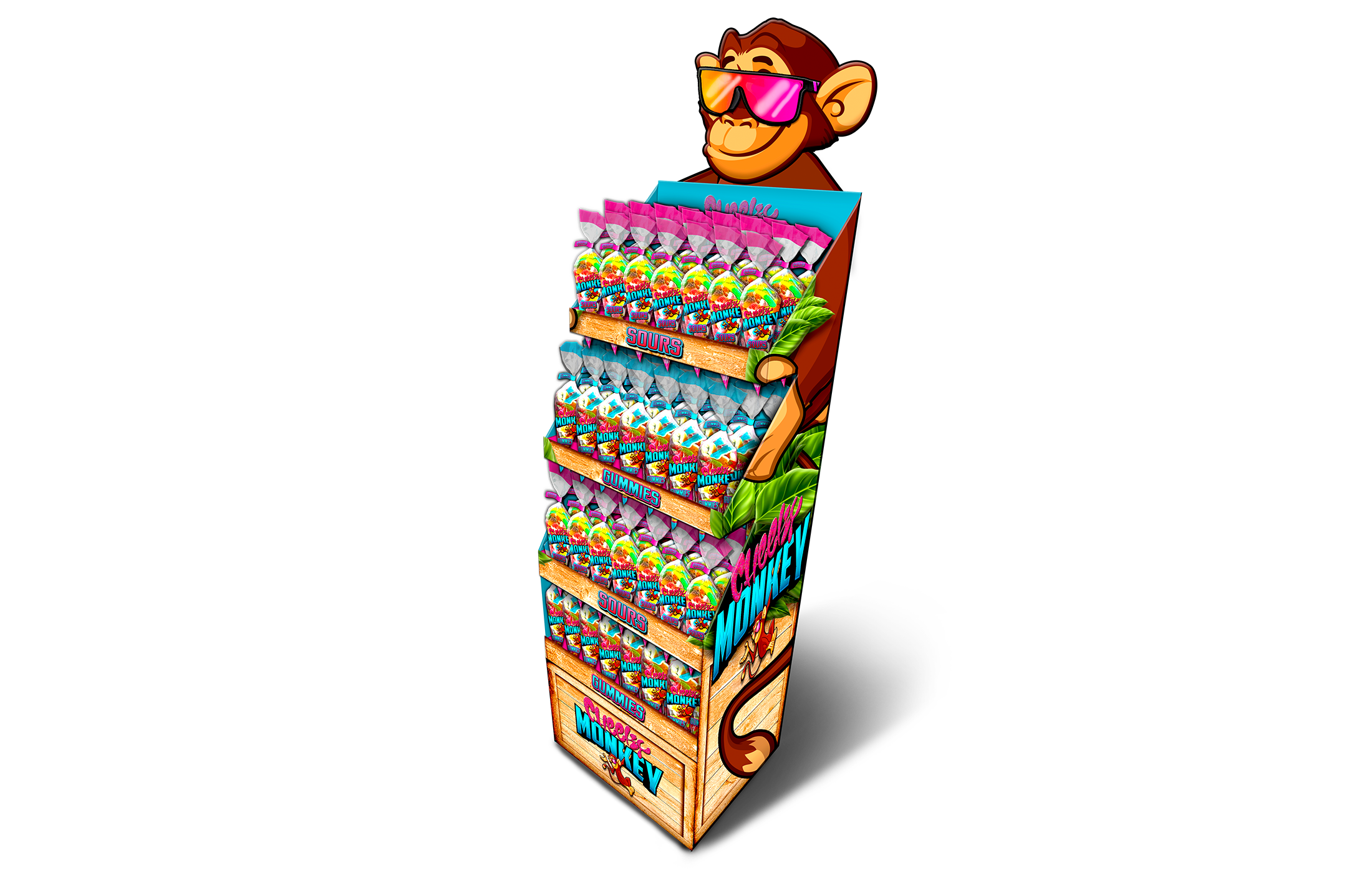 Cheeky Monkey - Floor Shipper Design (full)