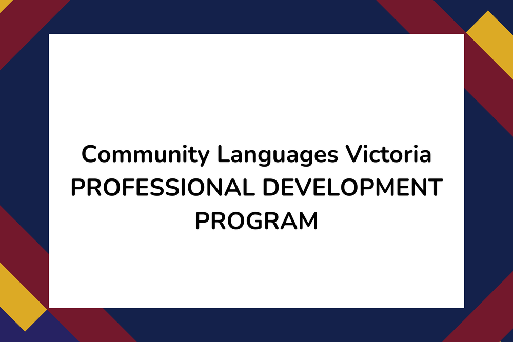 Professional Development — Ethnic Schools Association of Queensland