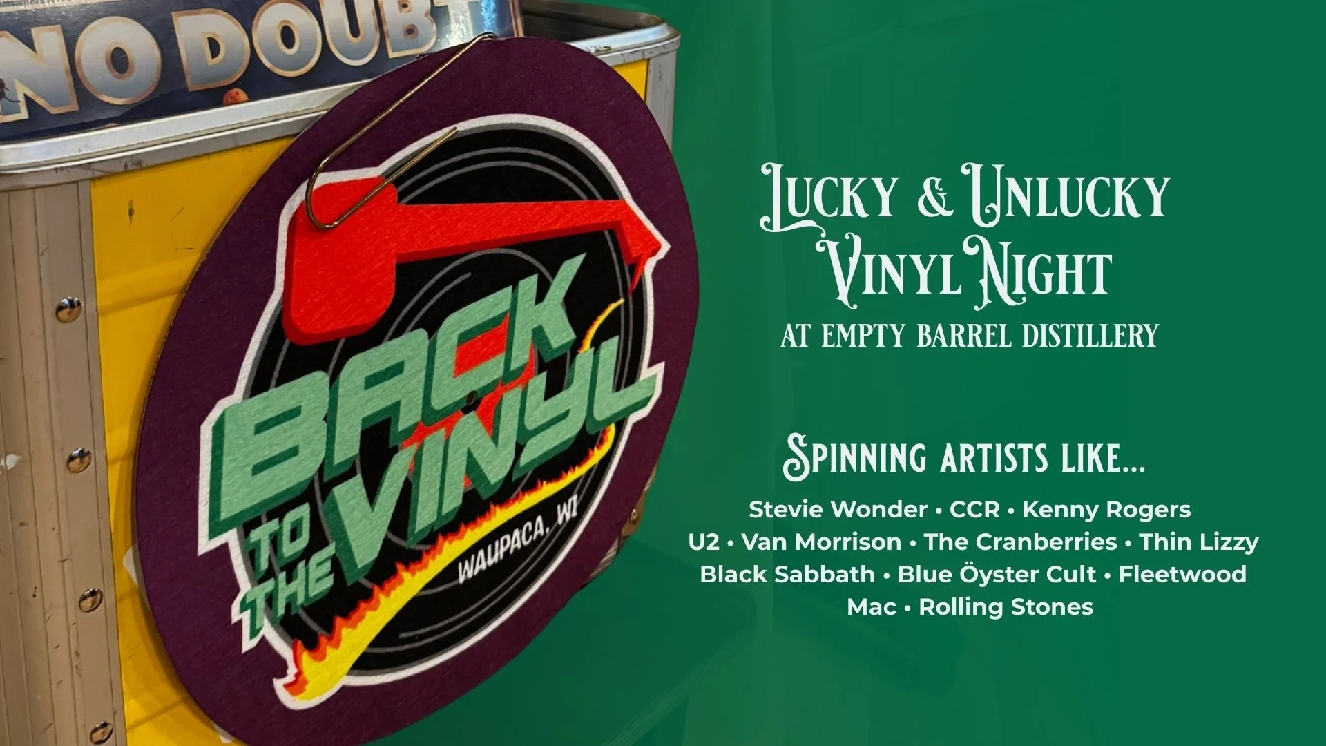 Lucky & Unlucky Vinyl Night