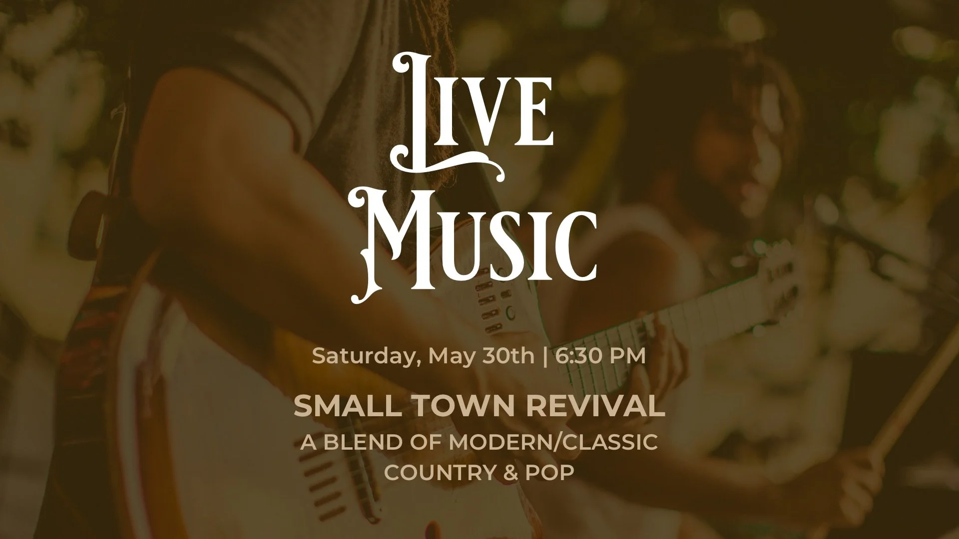 Live Music: Small Town Revival