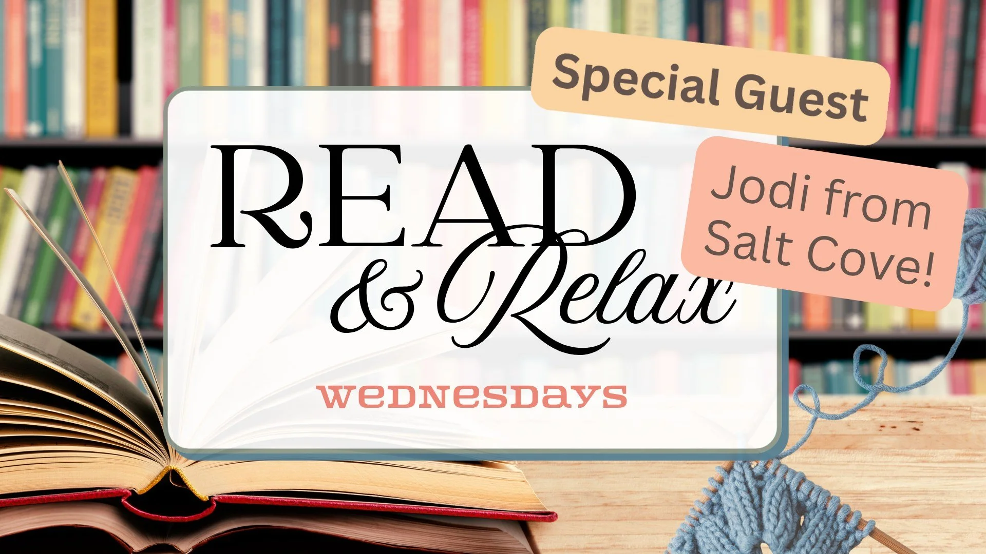 Read and Relax: Special Guest Night