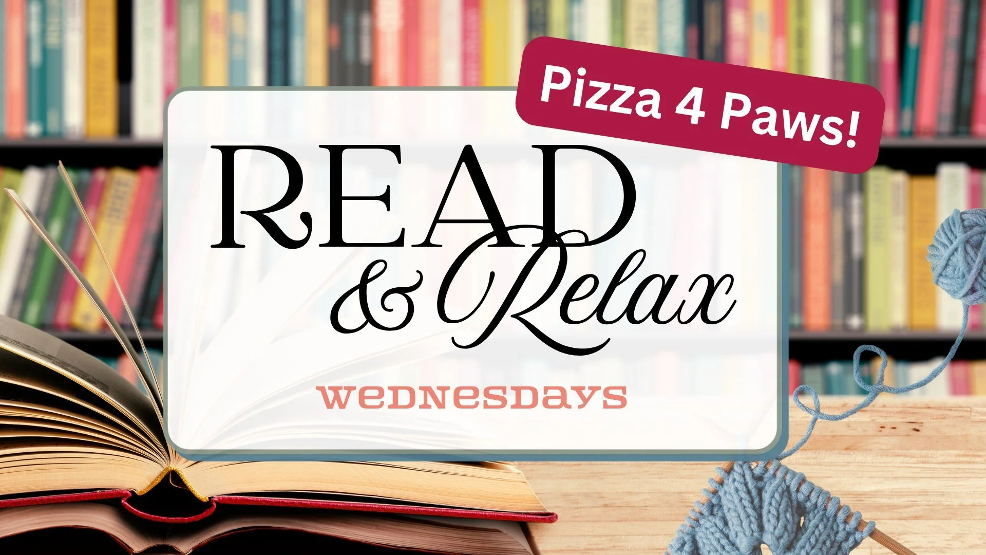 Read and Relax: Pizza Night