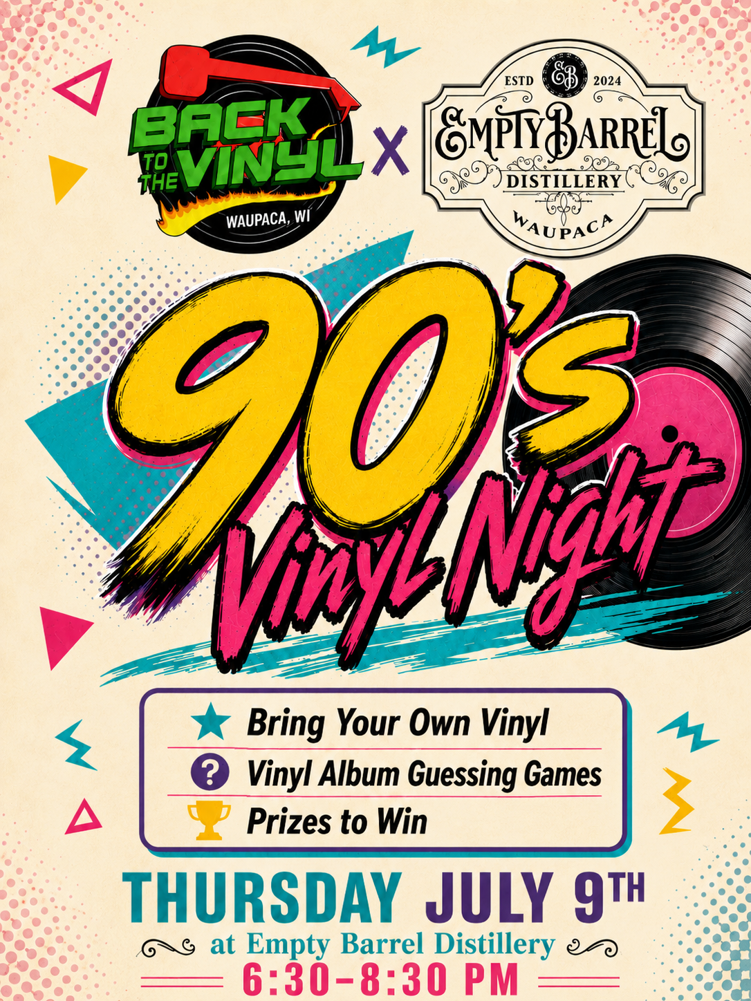 90's Vinyl Night