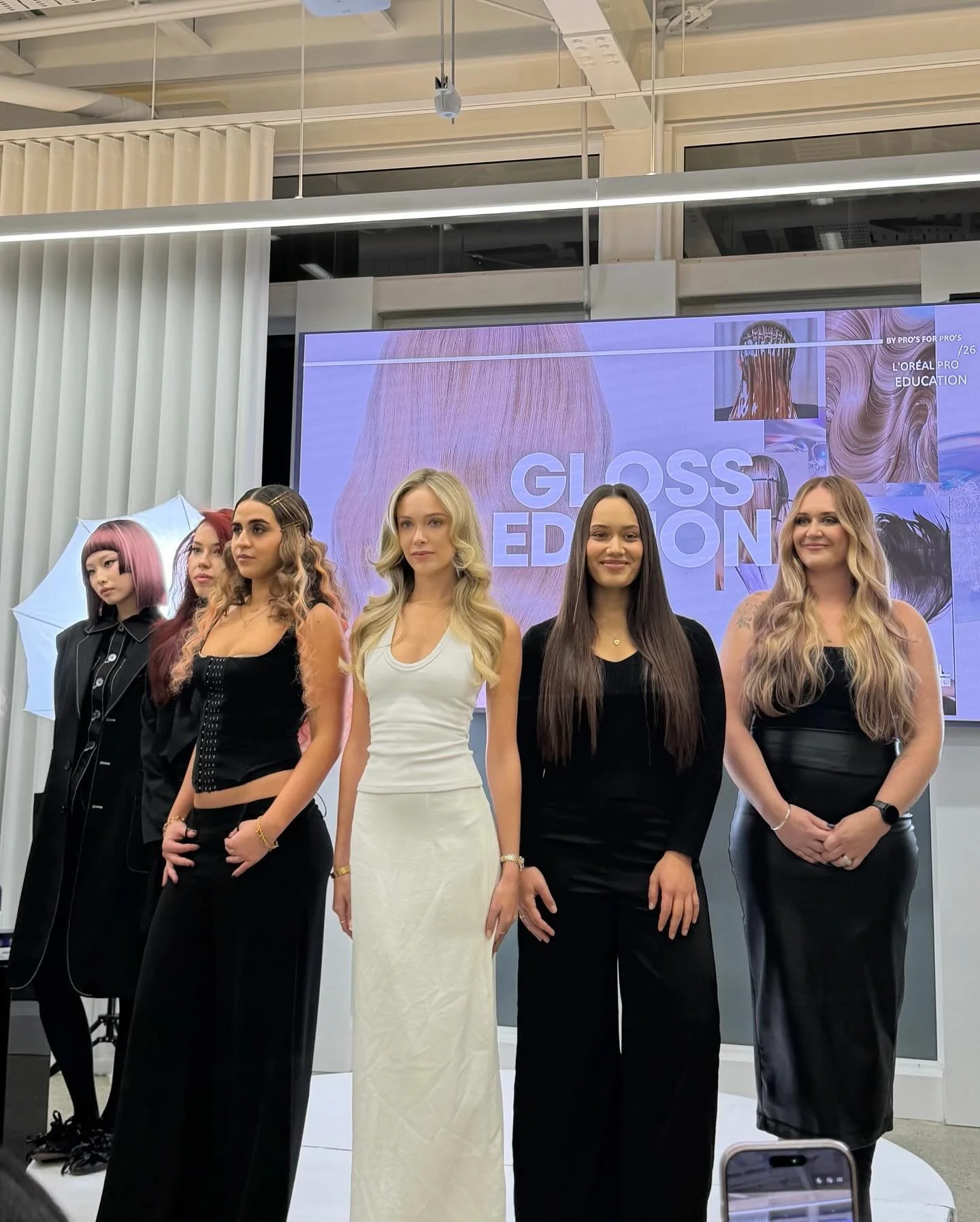Thank you LoReal for an amazing evening learning about the benefits of Dia Light - Hyaluronic Acidic Gloss Color 💁🏽&zwj;♀️🩵