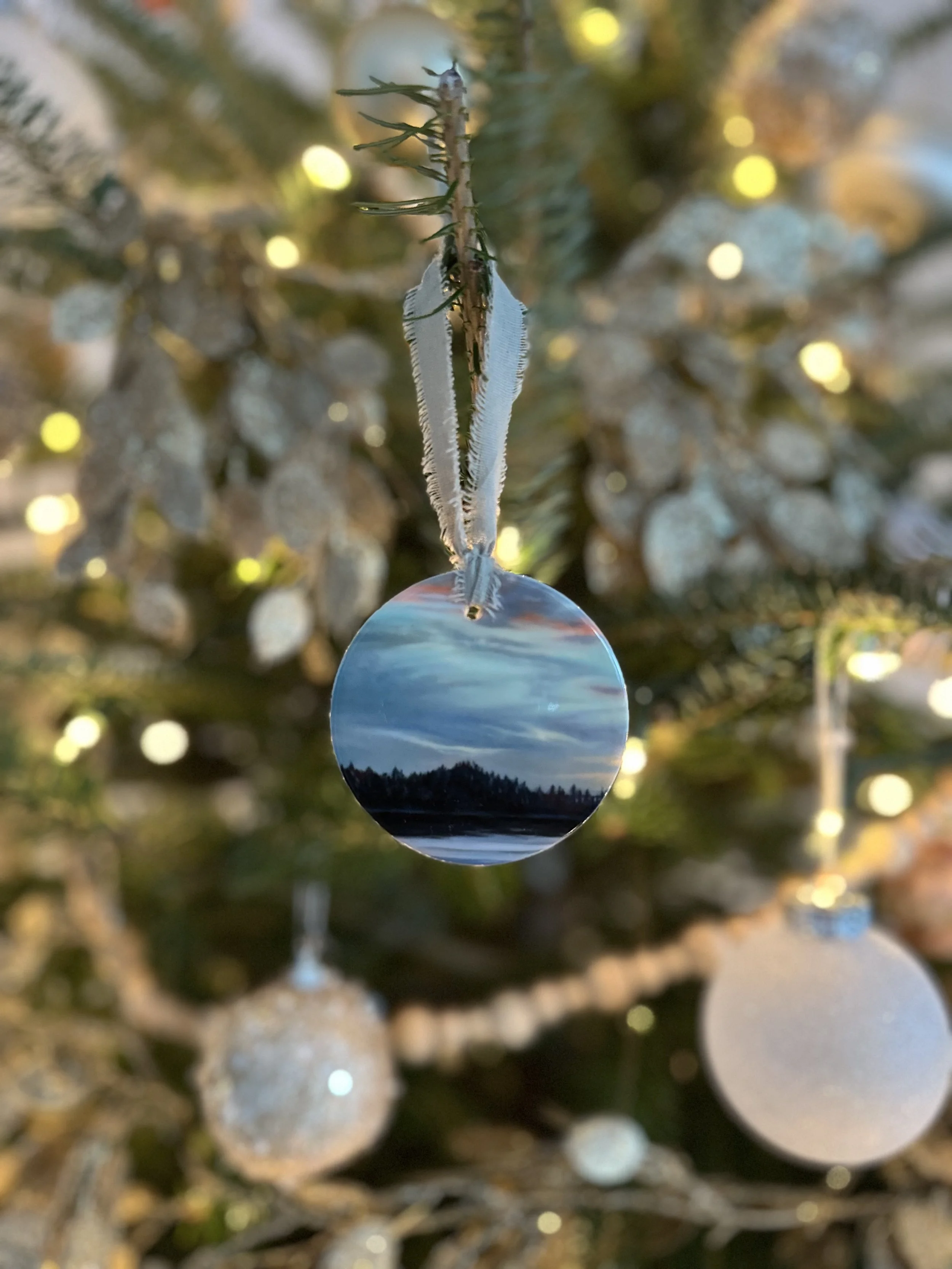 Vinalhaven in August - Ceramic Ornament