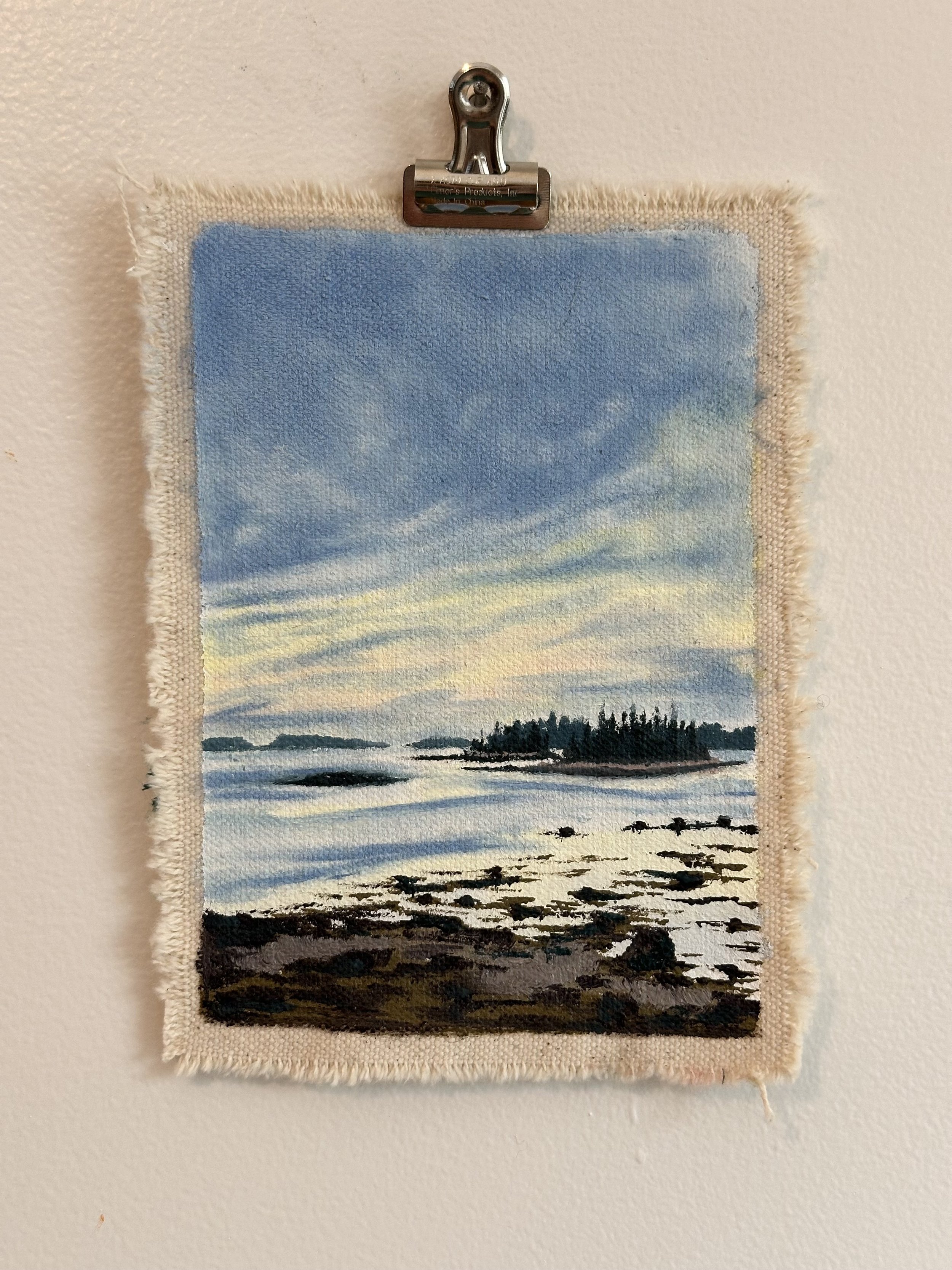 "Island Adventure" - Framed Original - 4”x6”