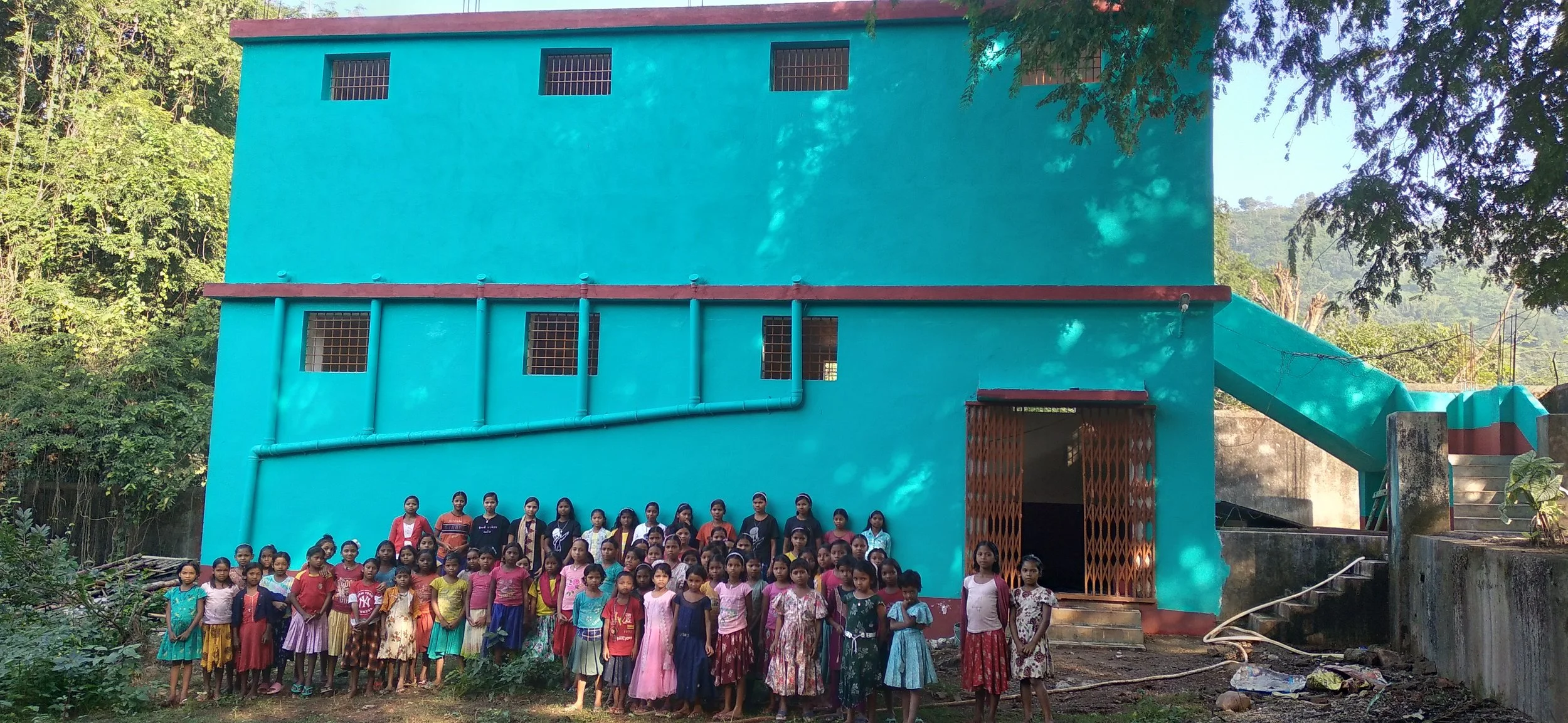 Toilets built in rural India to keep girls in school. Saphara Door to Dignity campaign strategy