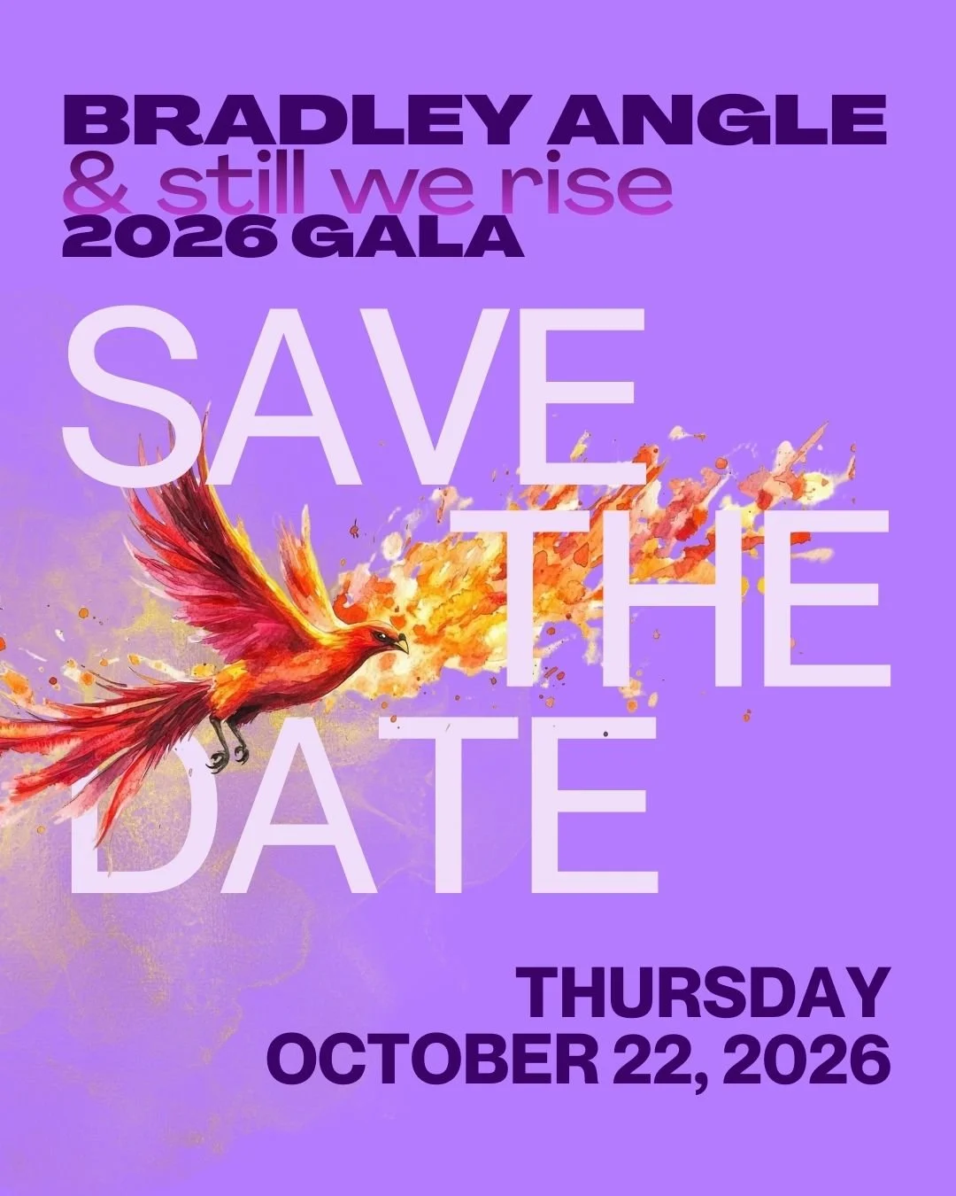 Bradley Angle & still we rise 2026 Gala