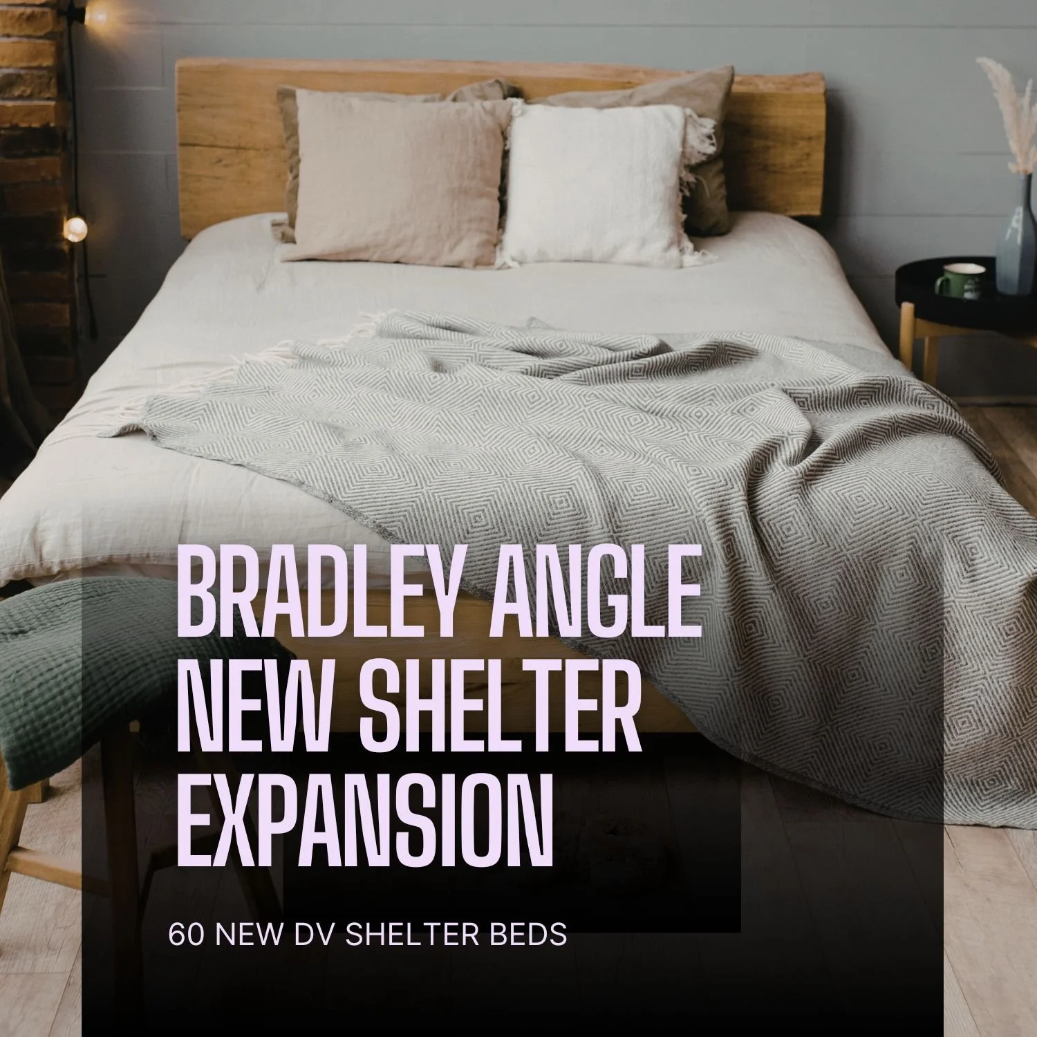 Bradley Angle Announces New Shelter Expansion