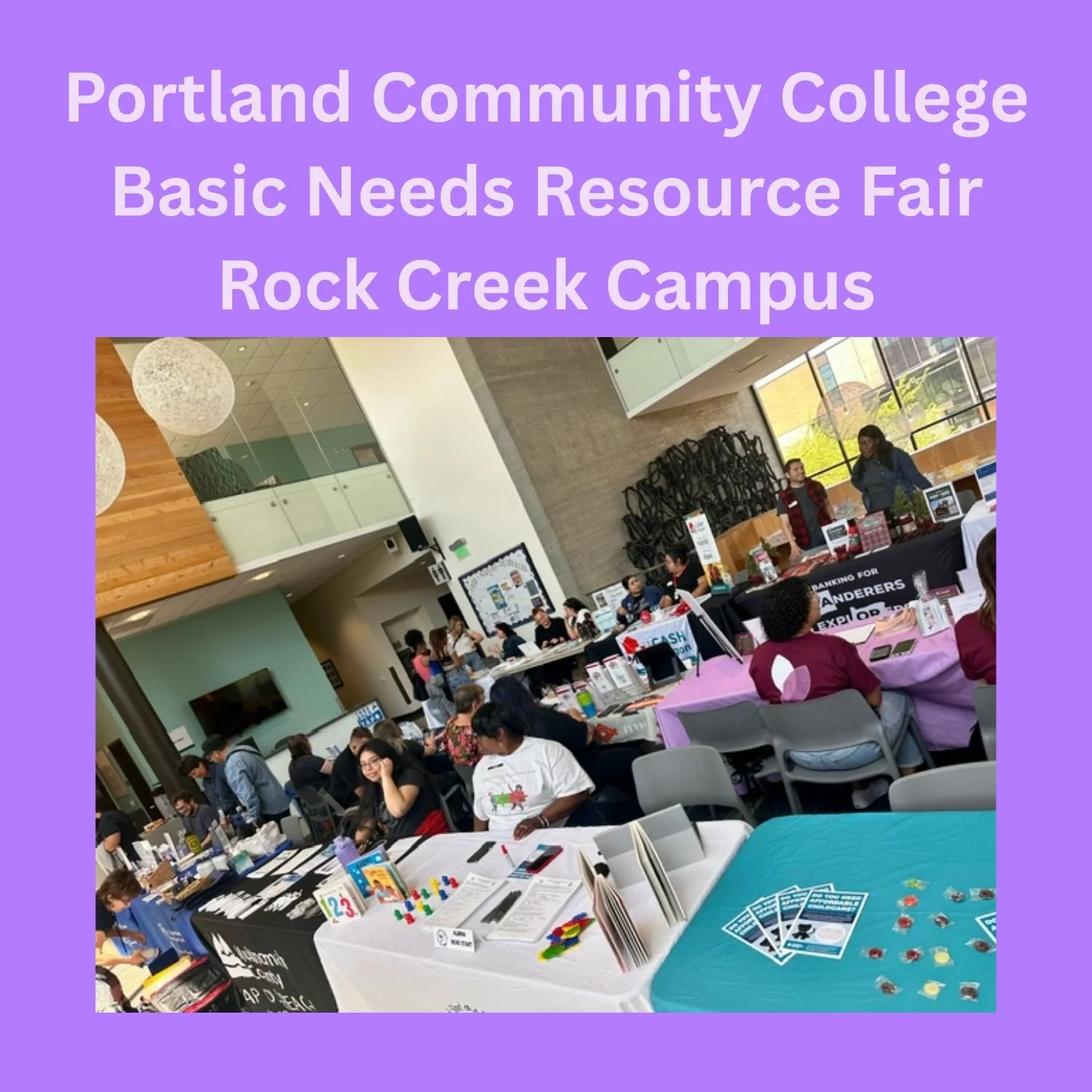 PCC Basic Needs Resource Fair 