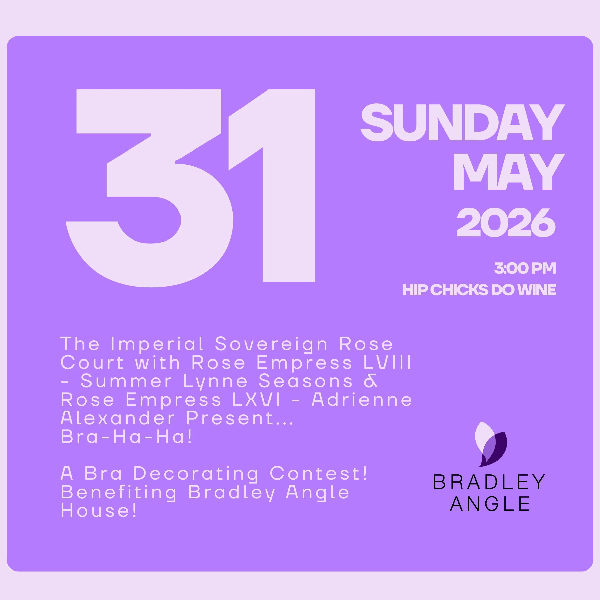 Bra-Ha-Ha!--Benefitting Bradley Angle