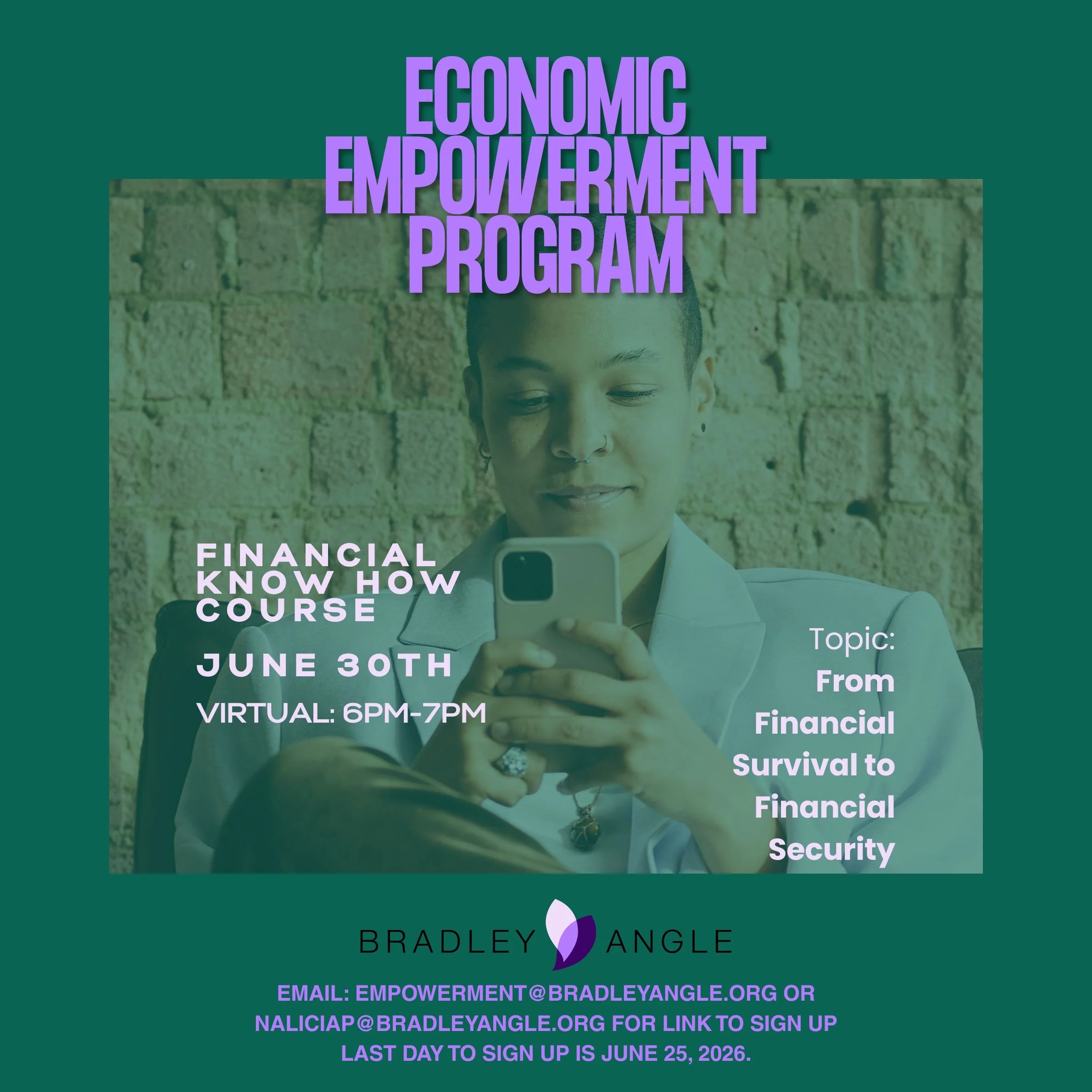 Economic Empowerment Program Financial Know-How Course: From Financial Survival to Financial Security