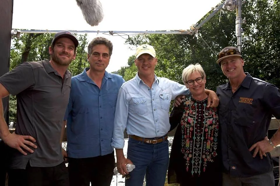 Interviewing Michael Keaton in Montana