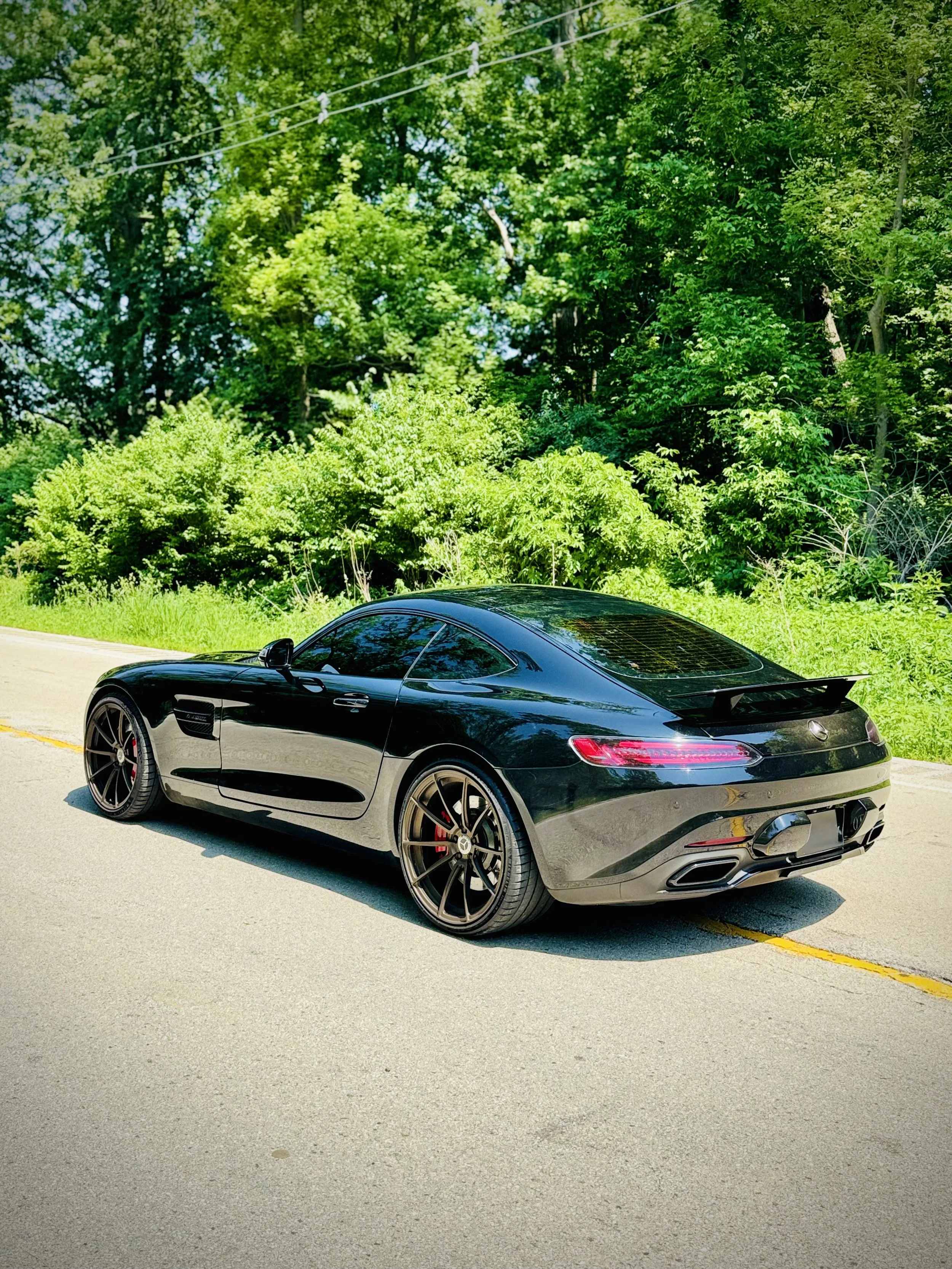 Mercedes-AMG GT S luxury sports car rental in Chicago