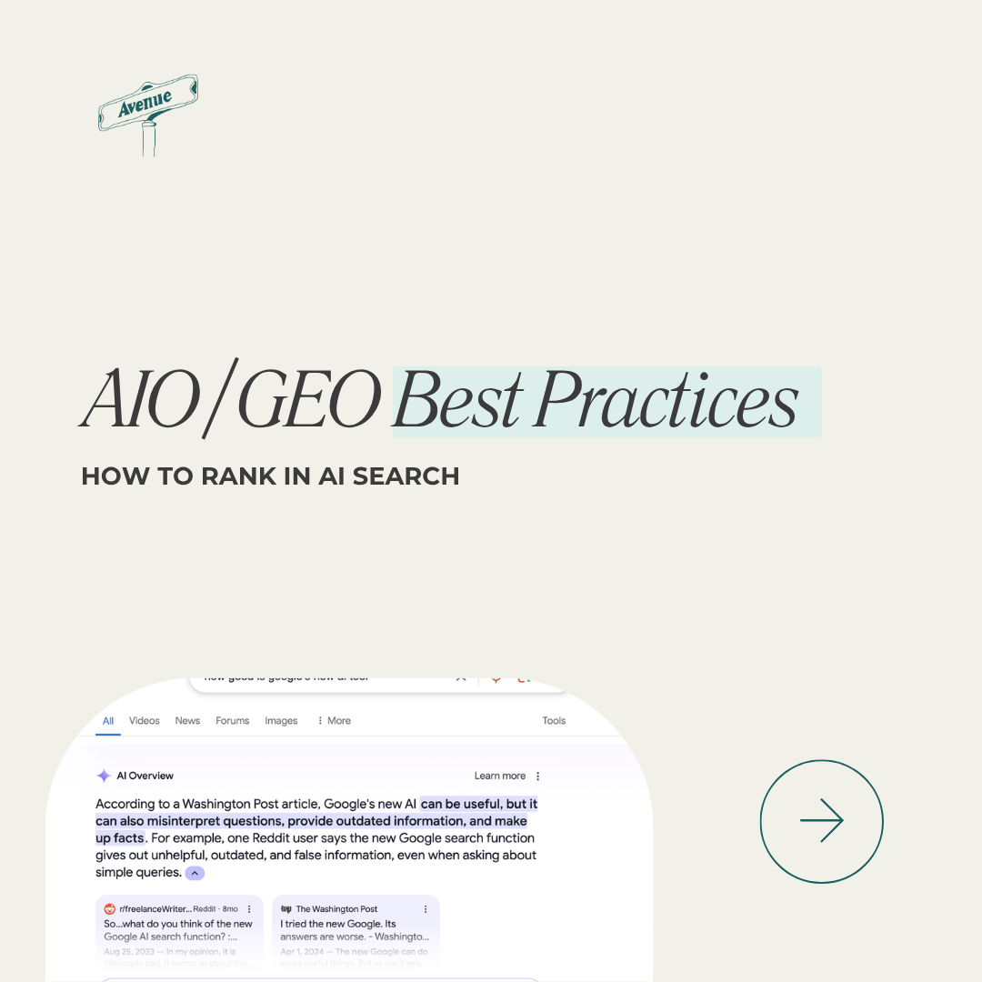 AIO/GEO Best Practices: How to Rank in AI Search (Without Playing a Guessing Game With the Algorithm)