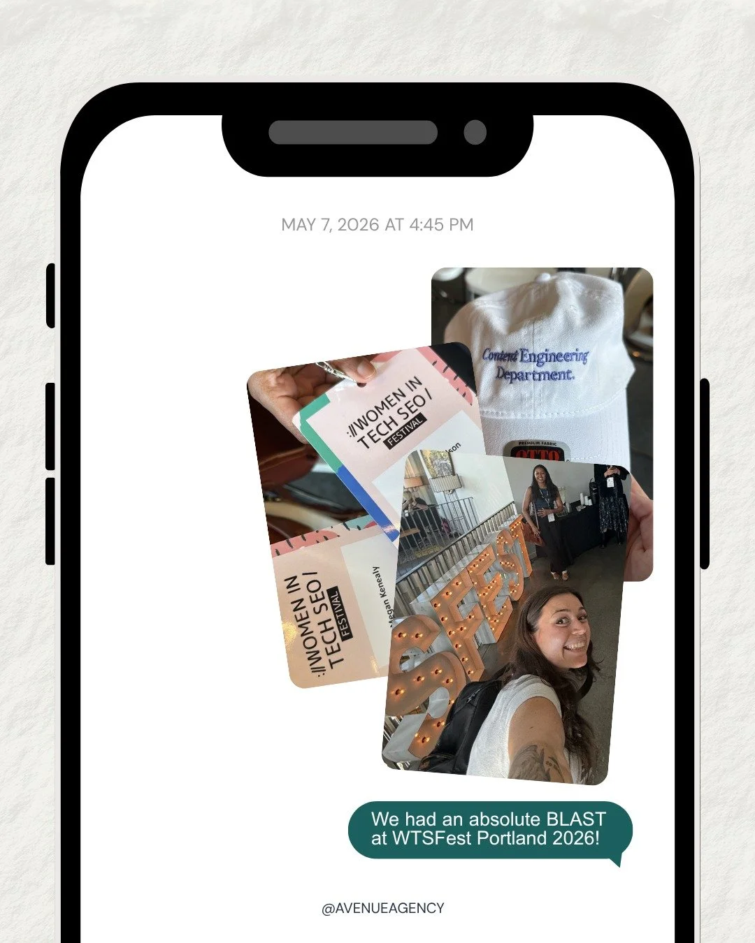 Yesterday, we got to spend the day at #WTSFest right here in Portland with @womenintechseo!

So many smart conversations around search, content, where the industry is heading next, and of course: AI. We're feeling inspired and excited to bring everyt