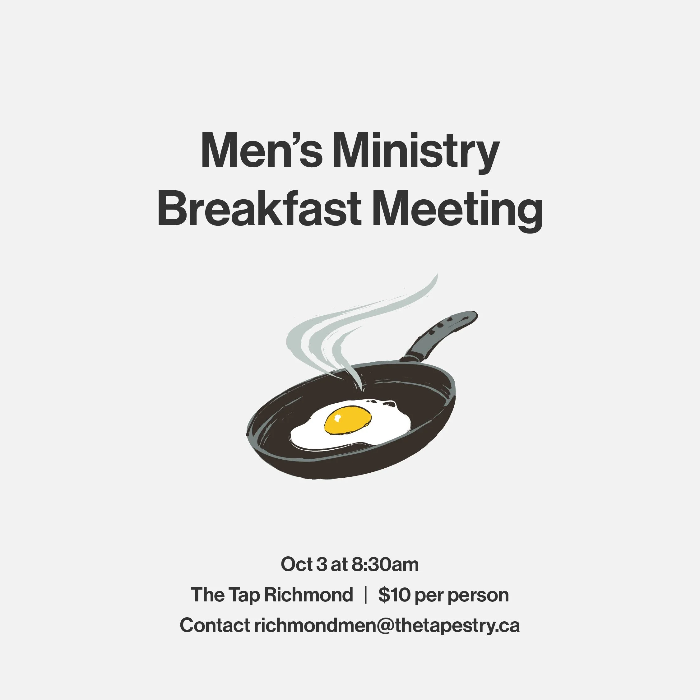 Men's Breakfast Meeting