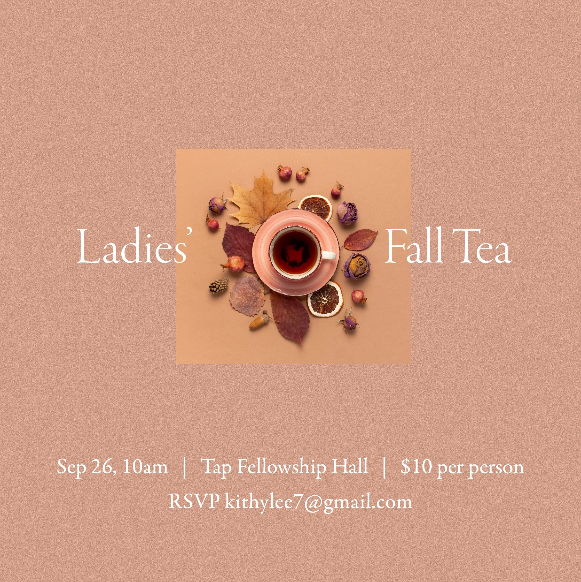 Ladies' Fall Tea