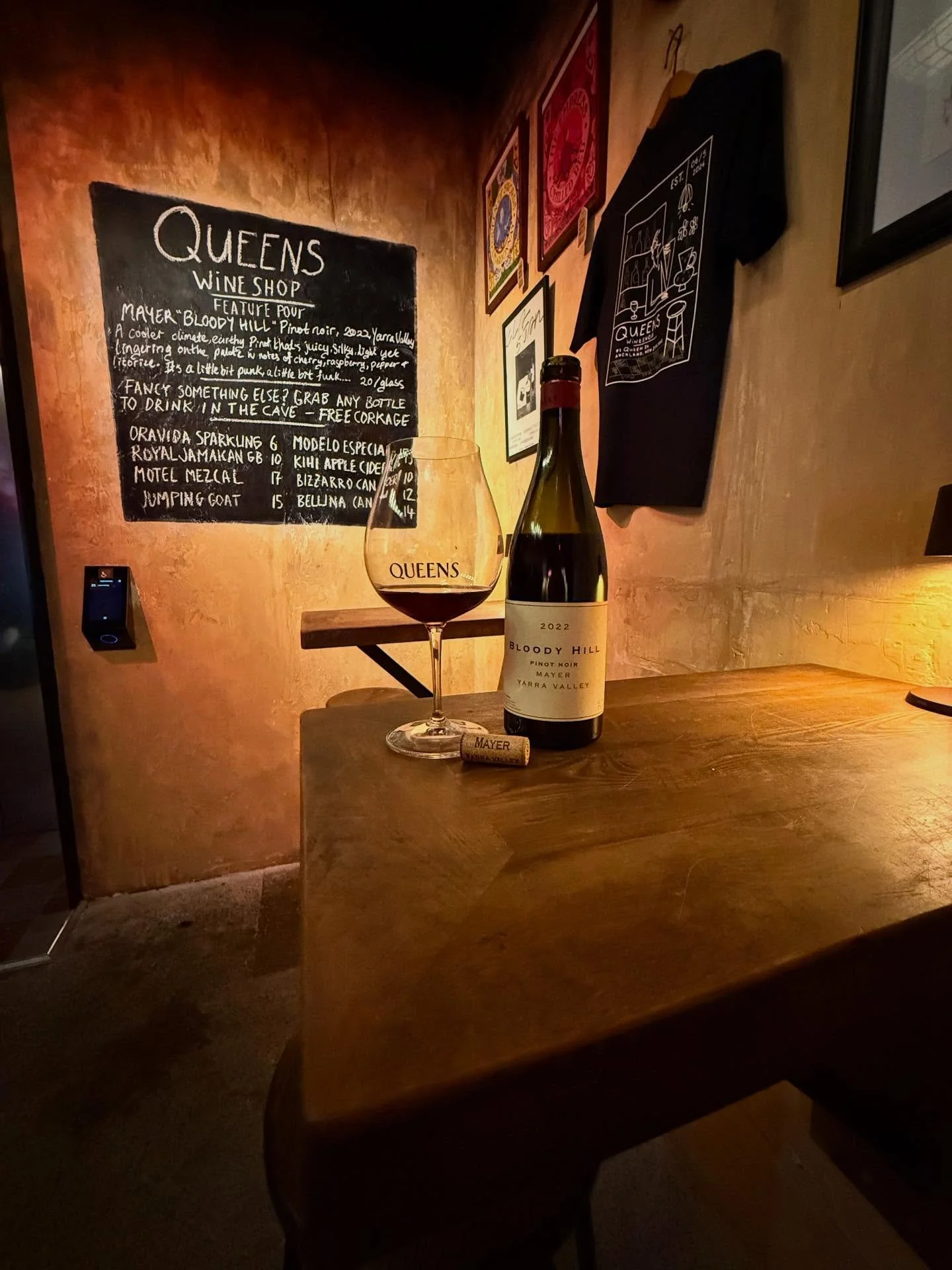 Today we&rsquo;re pouring a great little funky pinot with a lot of character&hellip; &ldquo;Bloody Hill&rdquo; Pinot Noir 2022
 
From Timo Mayer in Yarra Valley comes this organic Pinot noir which delivers succulent cherries and raspberries followed 