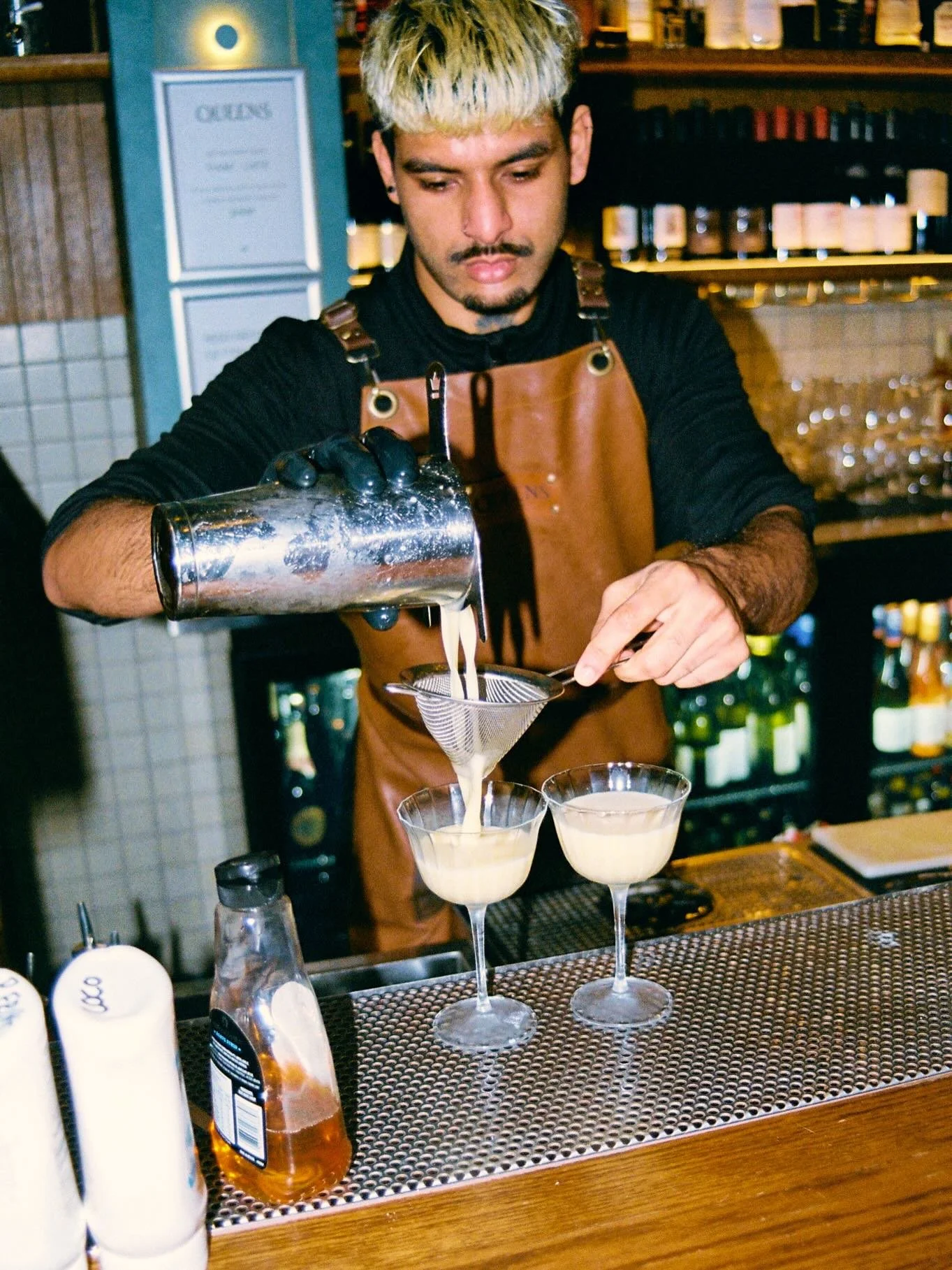 Stormy outside, good energy inside. Come get cosy, DJs are on and drinks are flowing!