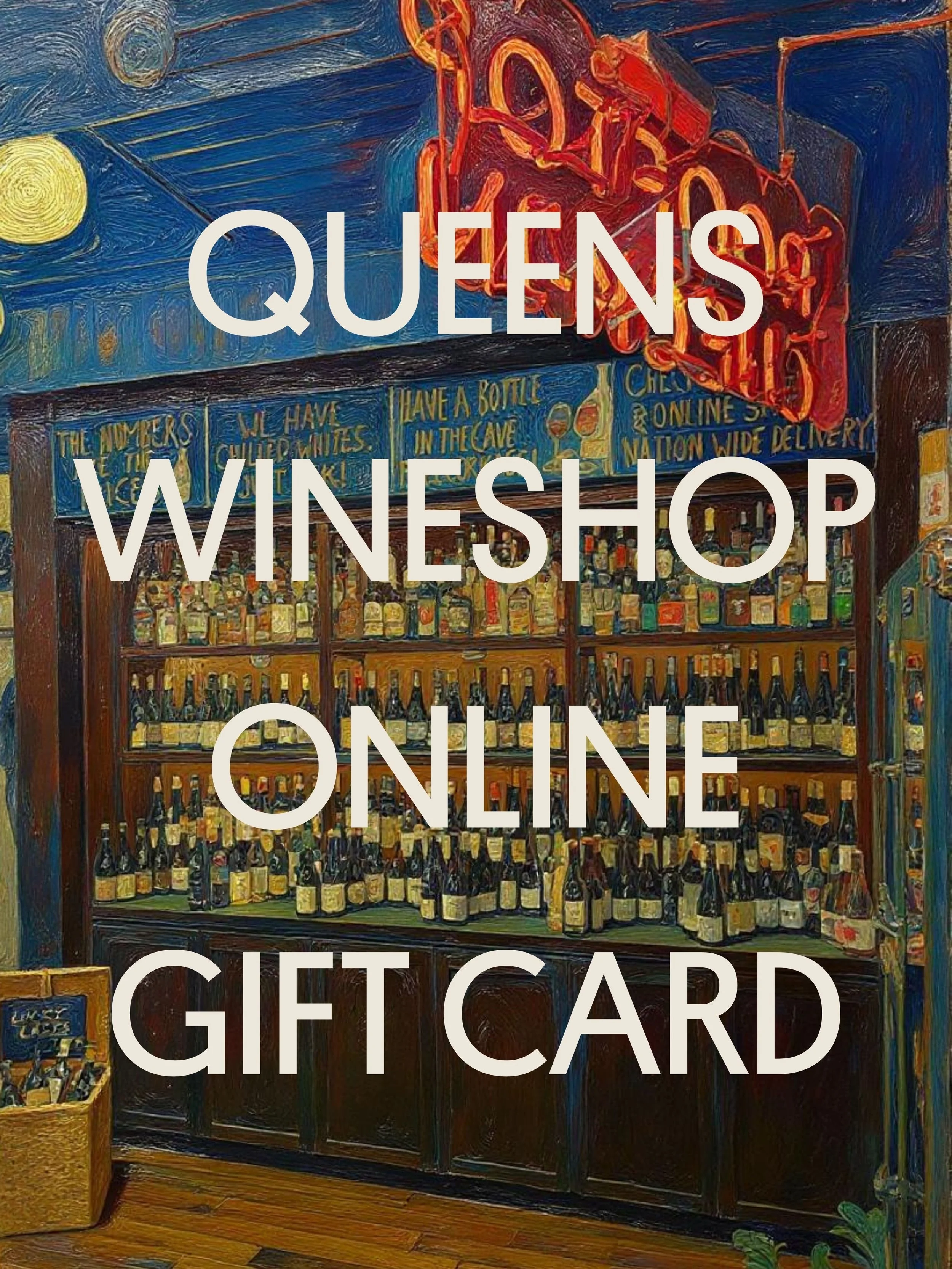 Queens Wineshop Online Gift Card