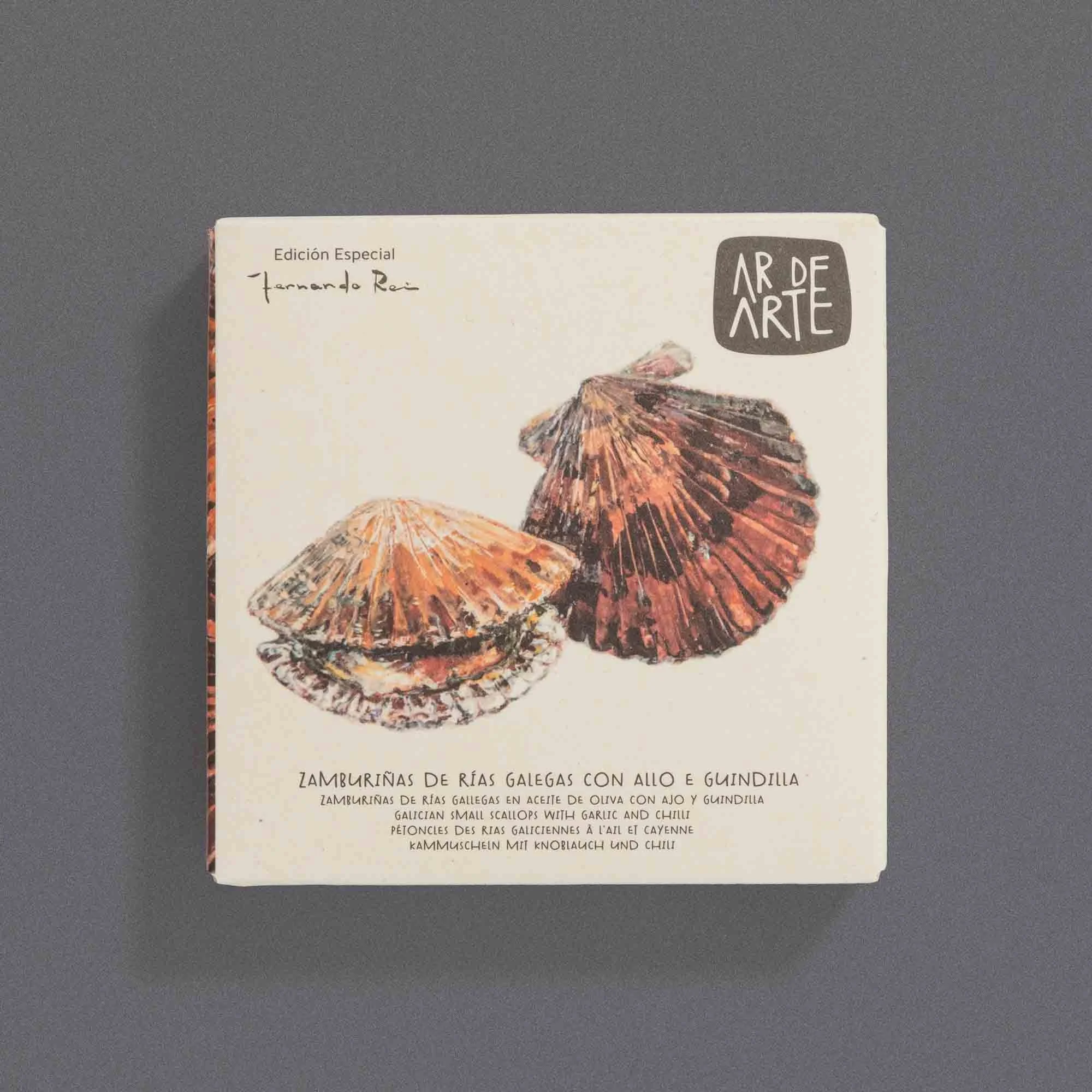 Ar De Arte - Small Scallops with Garlic and Chilli