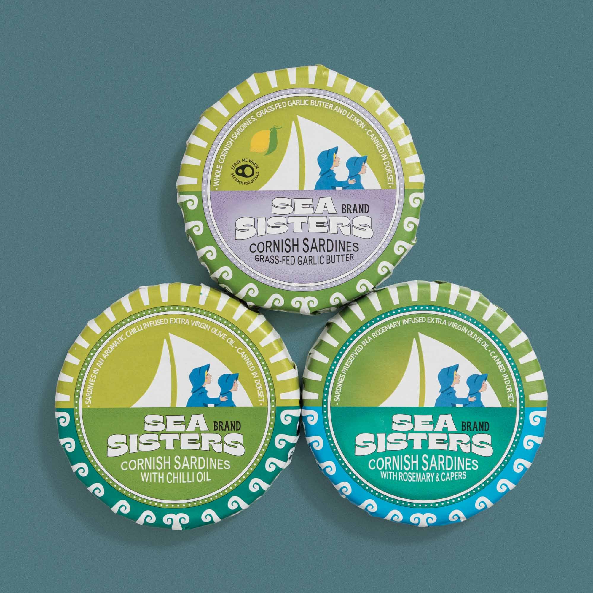 Sea Sisters - Cornish Sardine Selection