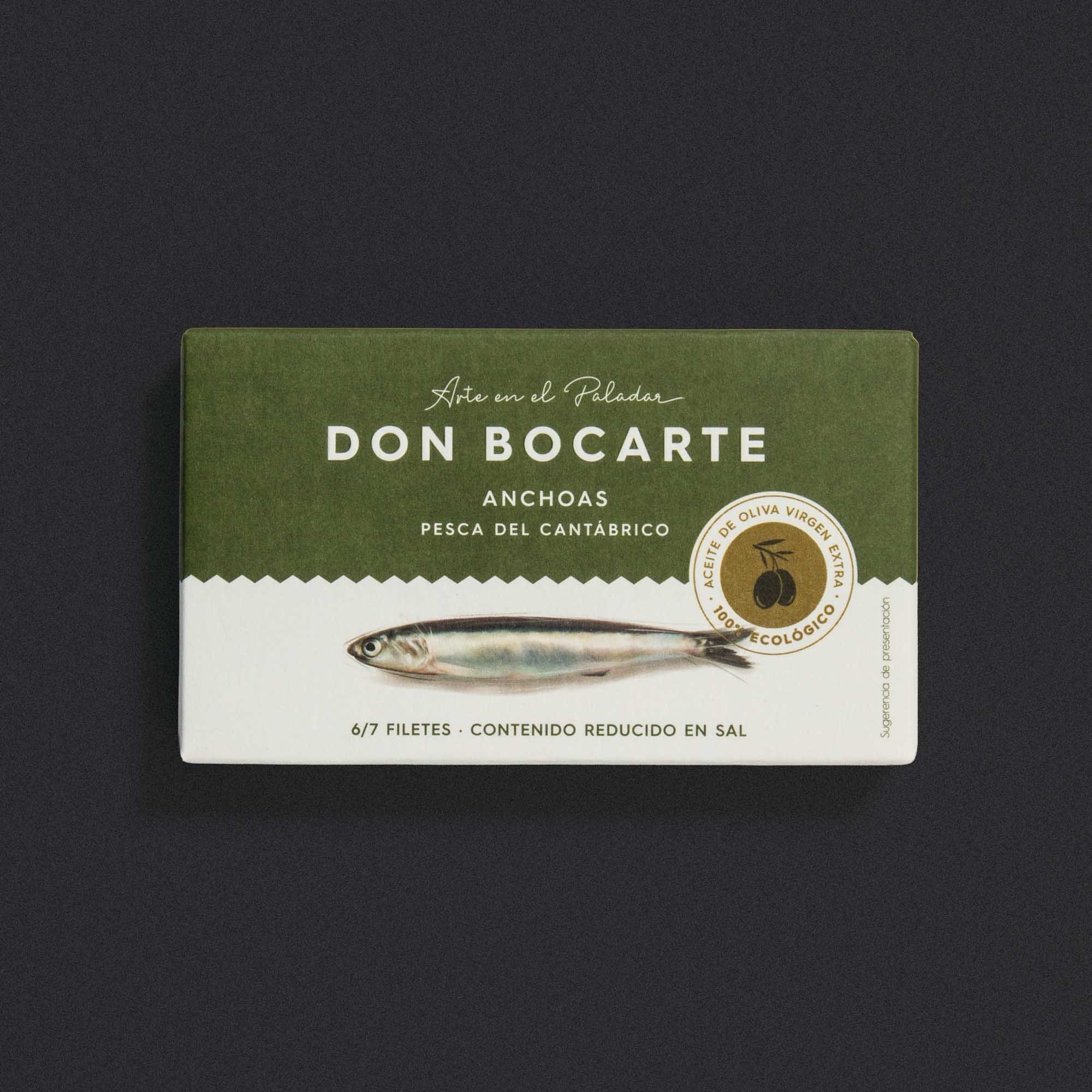 Don Bocarte - Cantabrian Anchovy Fillets In Extra Virgin Olive Oil