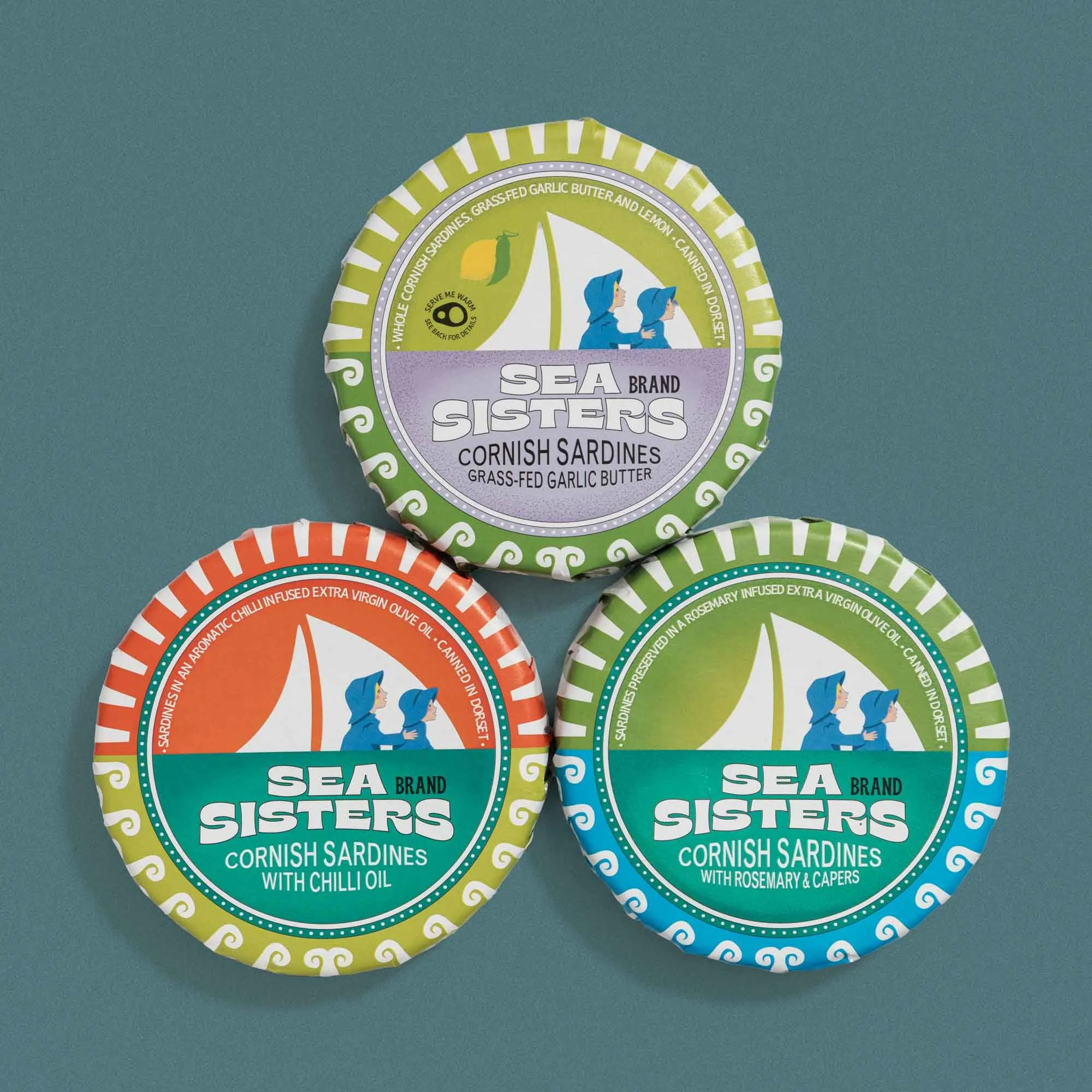 Sea Sisters - Cornish Sardine Selection