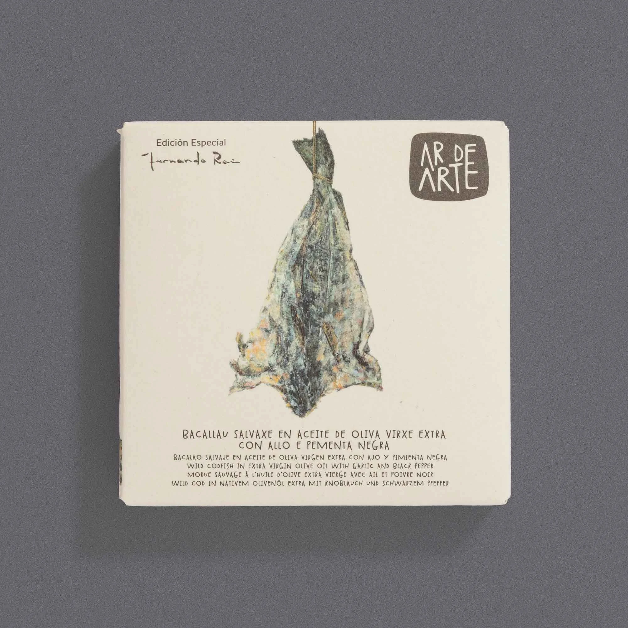 Ar De Arte - Codfish with Garlic and Black Pepper