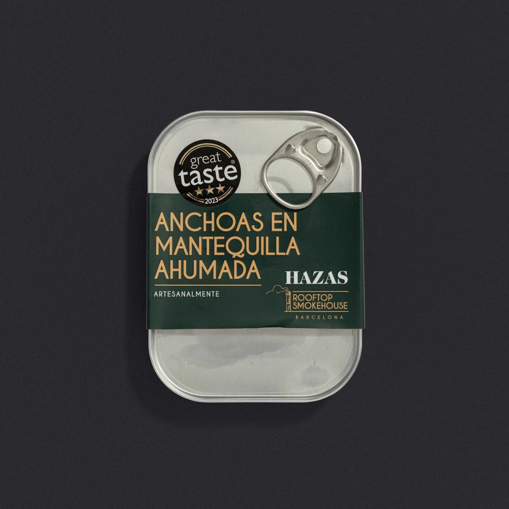 Hazas X Rooftop Smokehouse - Anchovies in Smoked Butter